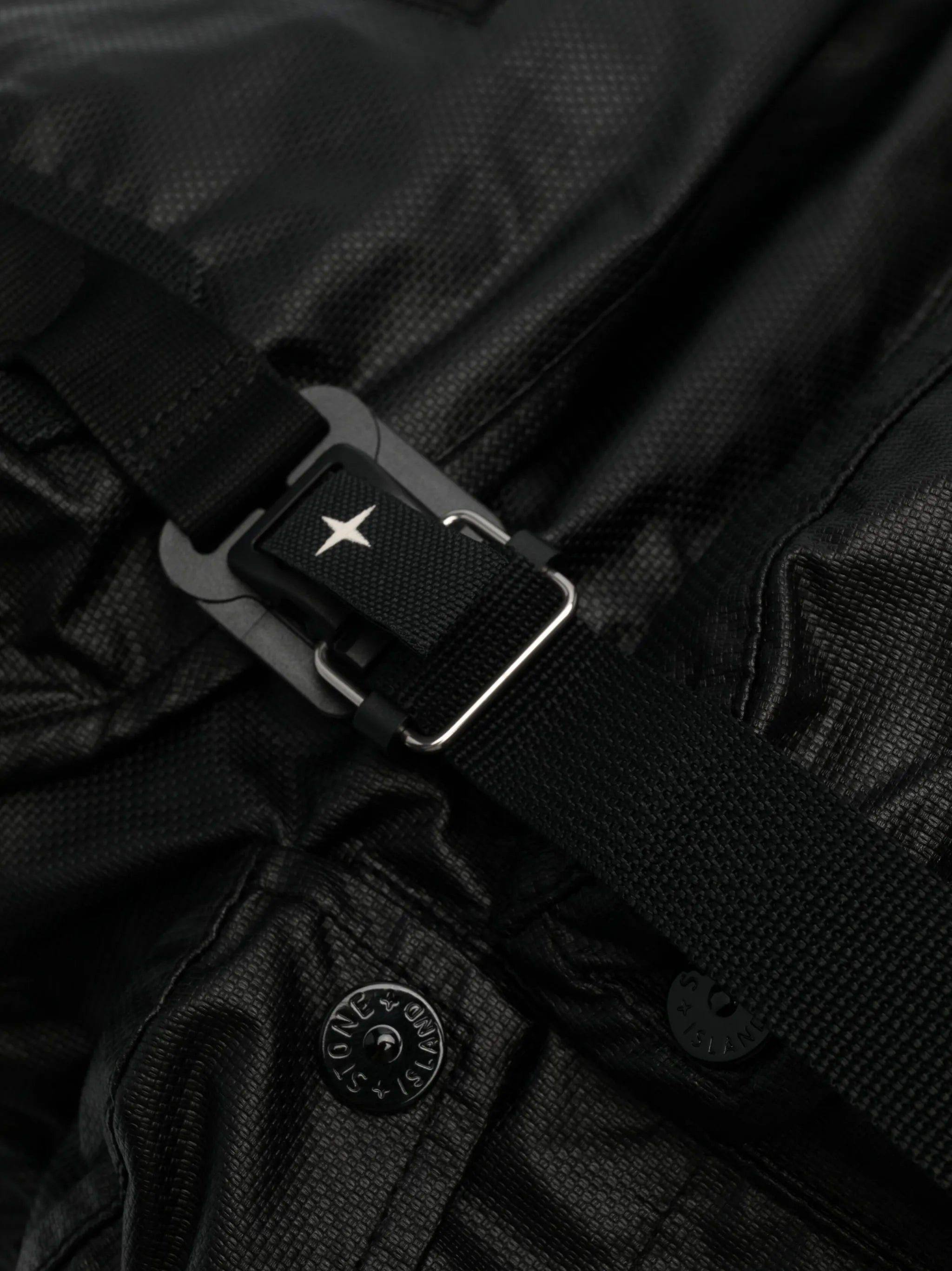 logo-embellished multi-pocket backpack