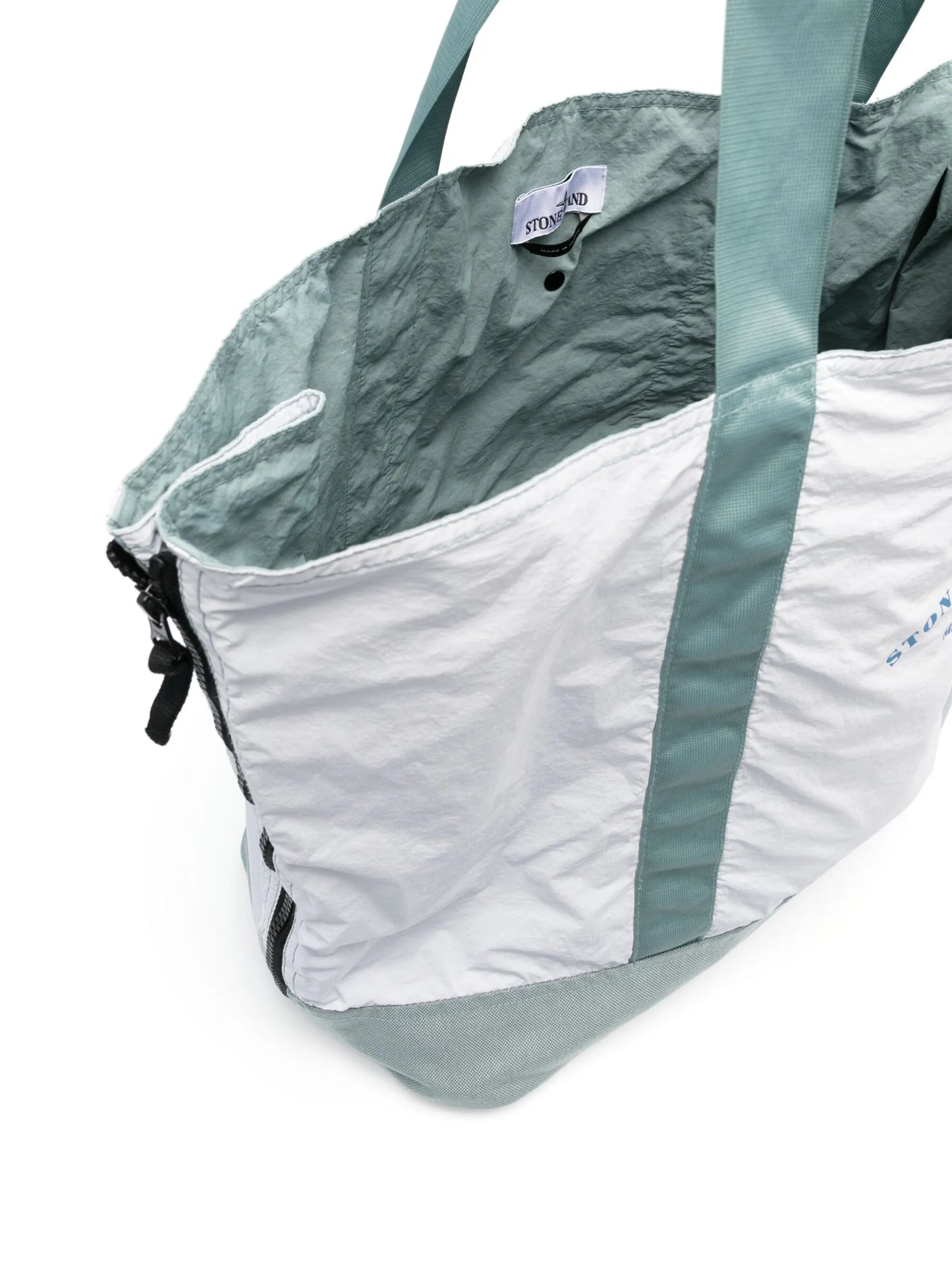 large logo-print tote bag