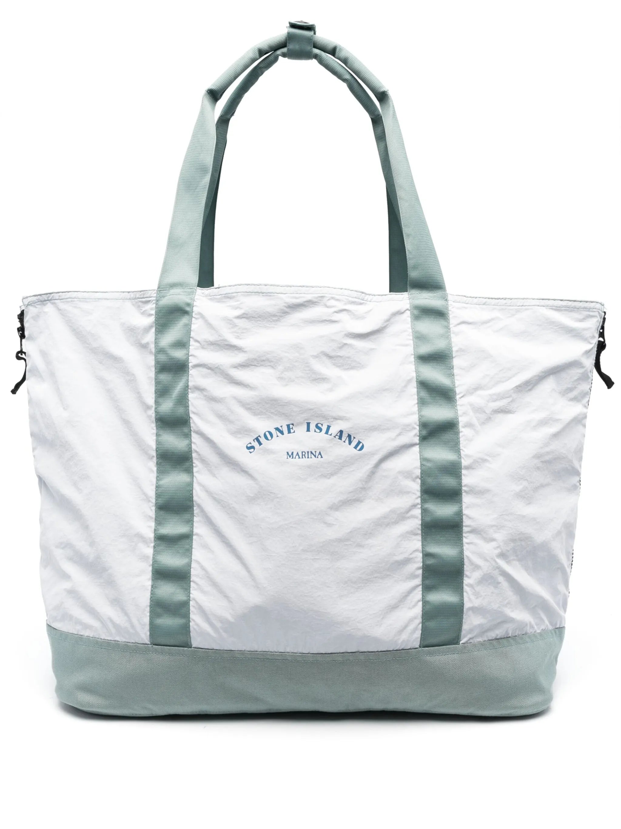 large logo-print tote bag