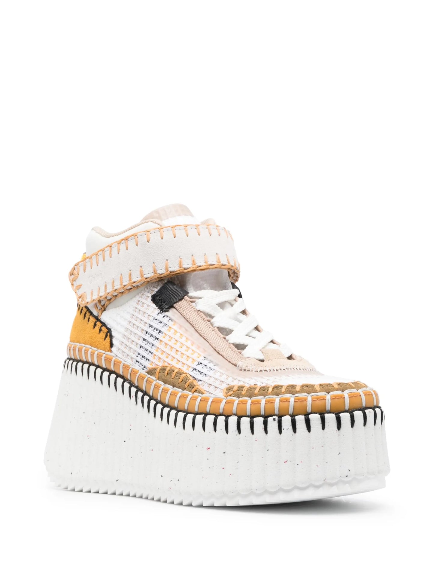 Nama platform-wedge sneakers