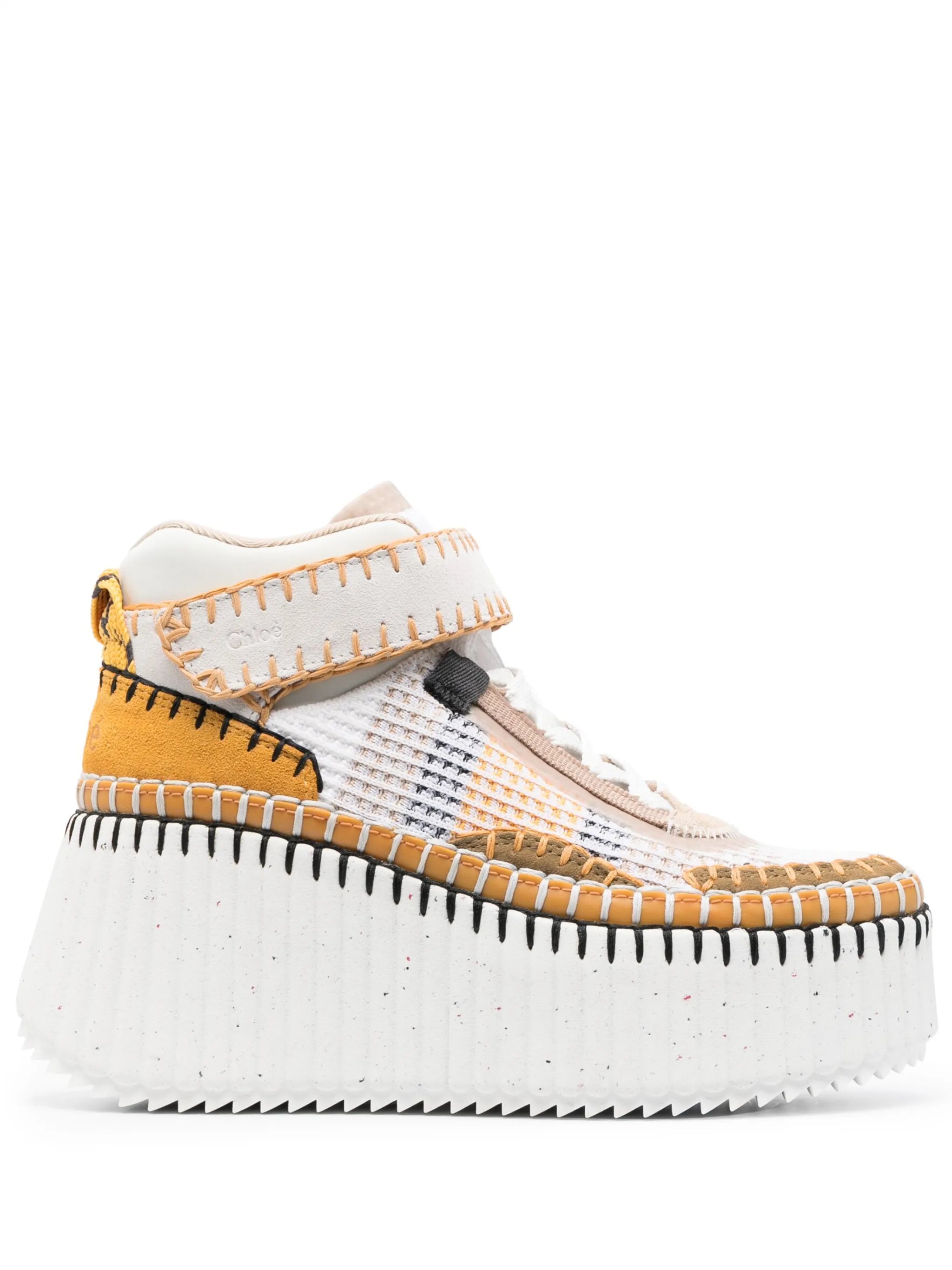 Nama platform-wedge sneakers