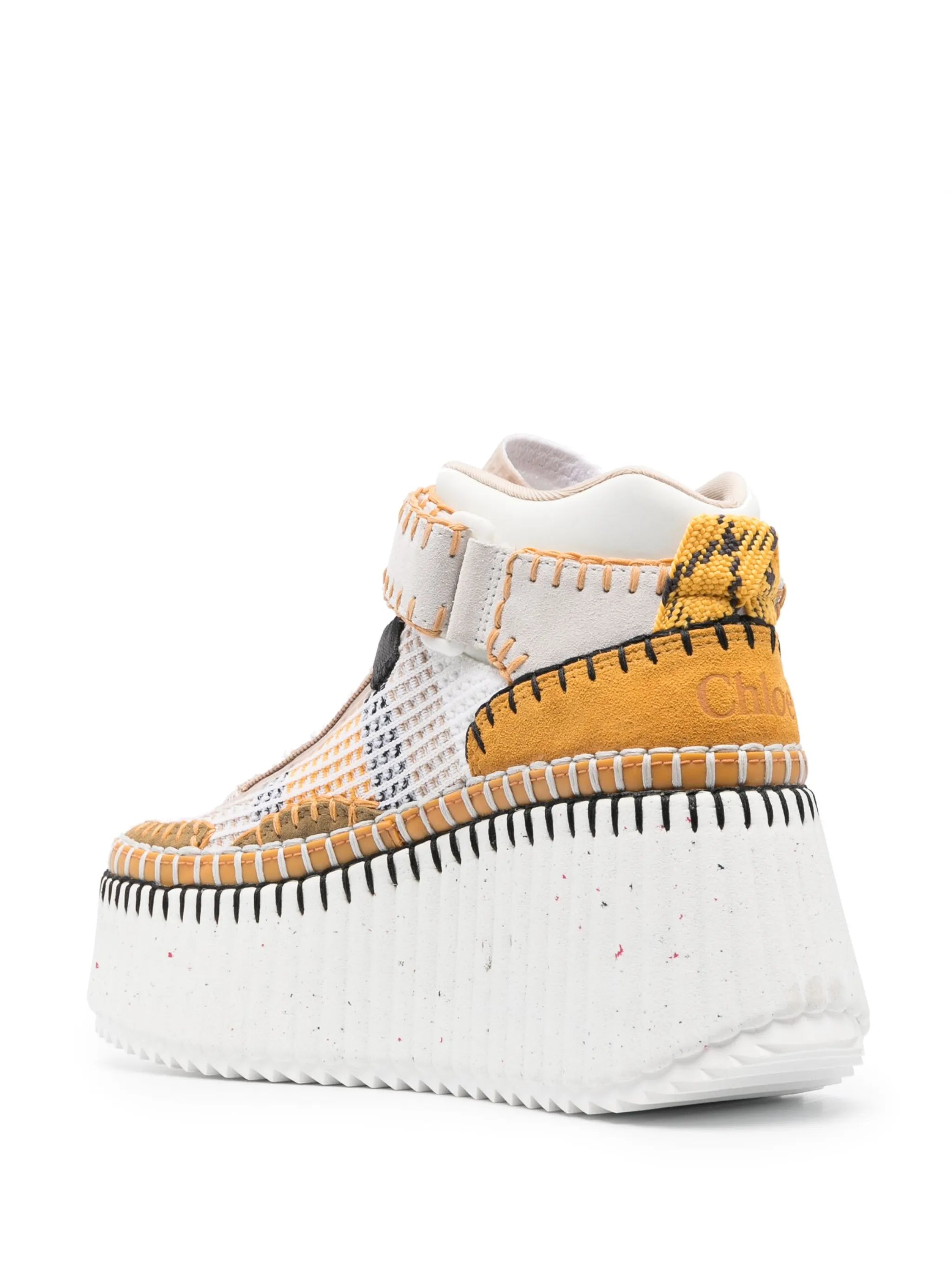 Nama platform-wedge sneakers