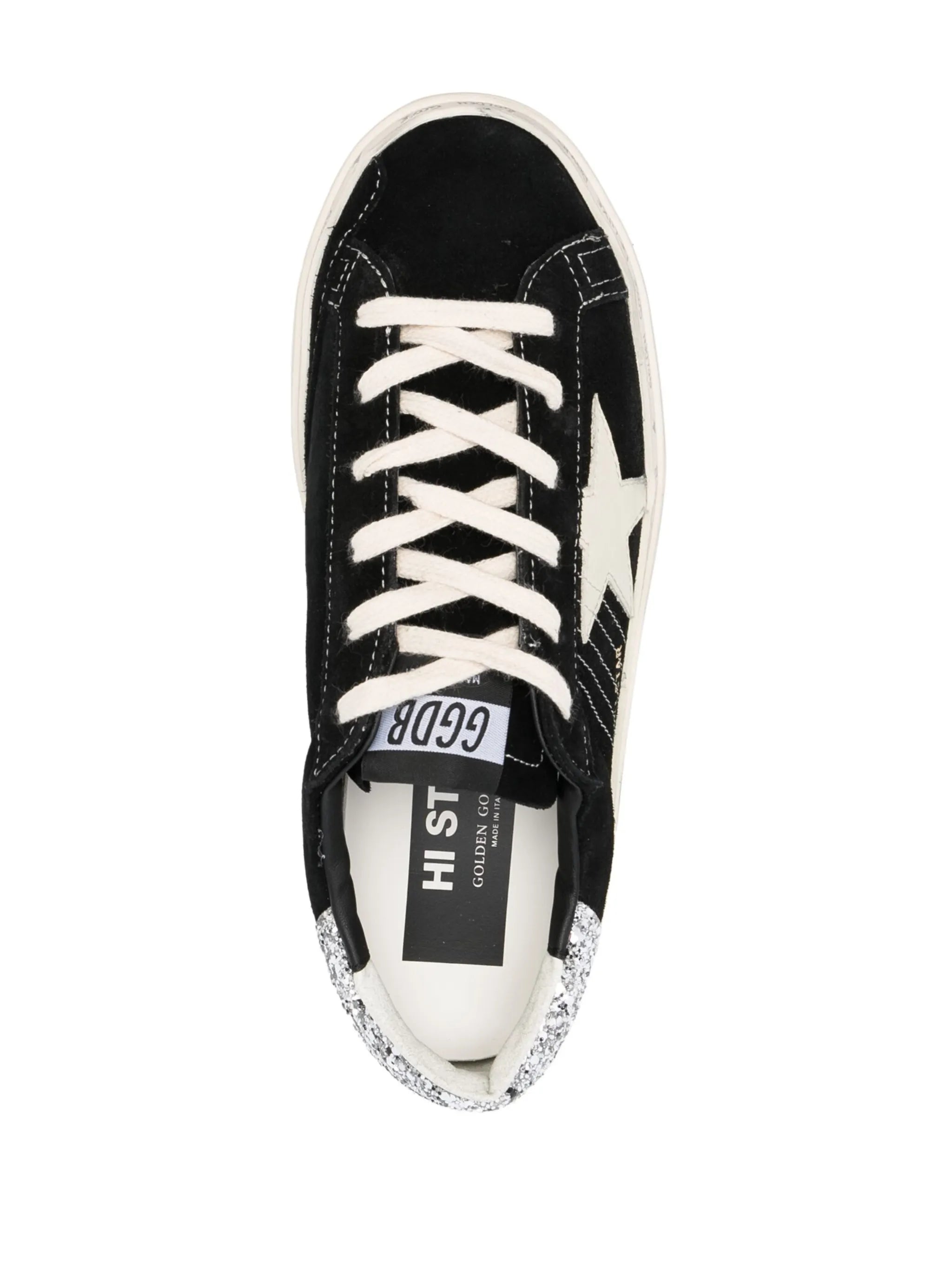 Hi Star glitter suede sneakers