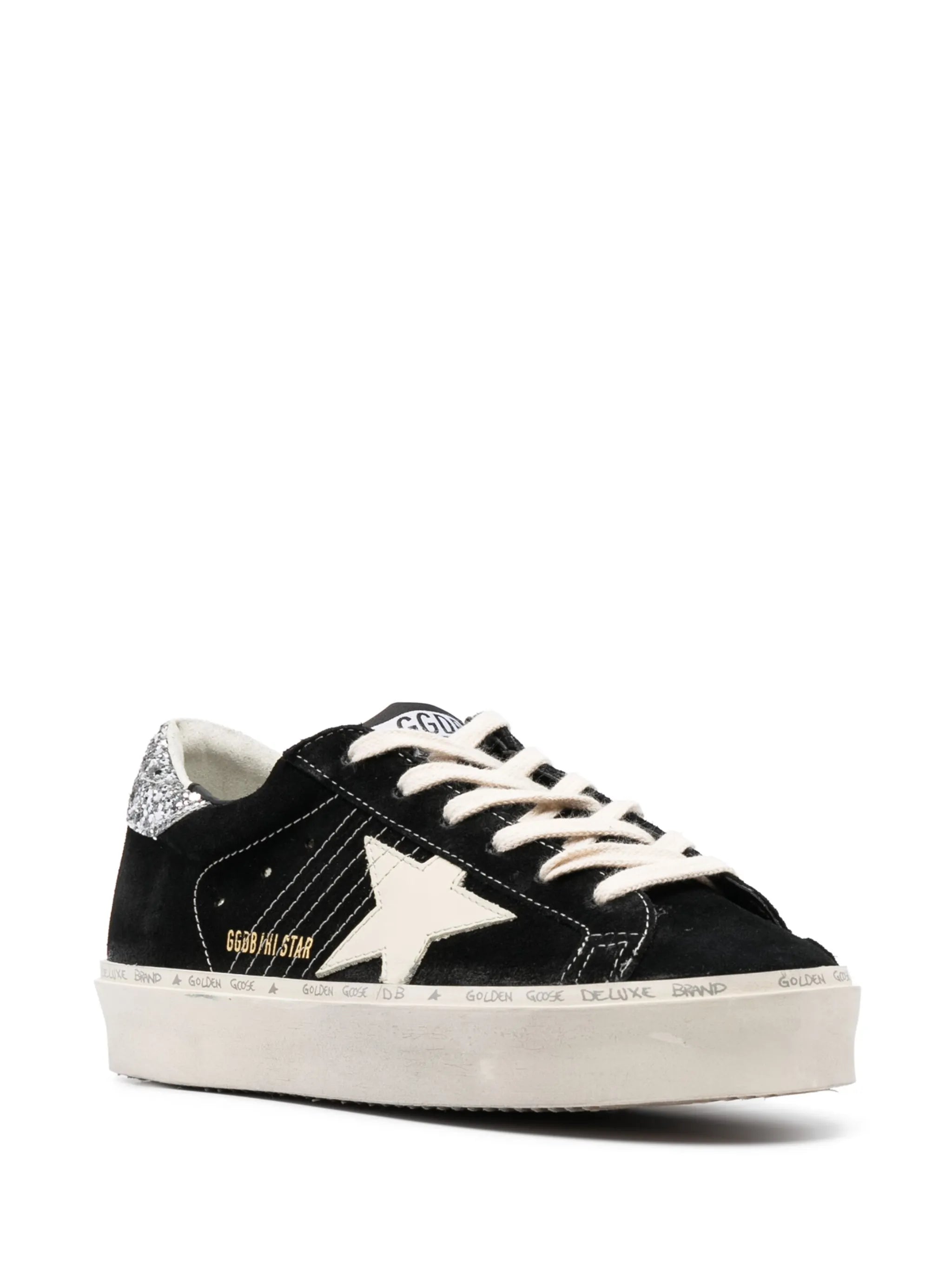 Hi Star glitter suede sneakers