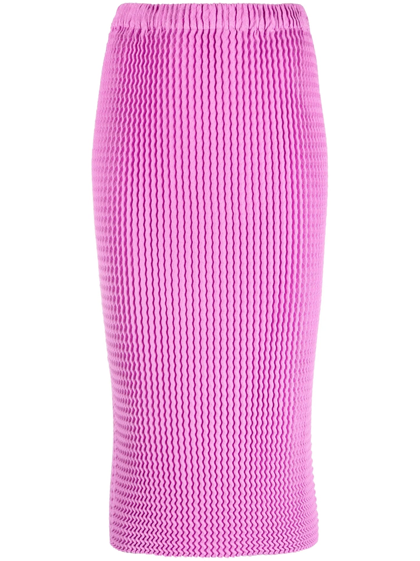 knitted high-waist skirt