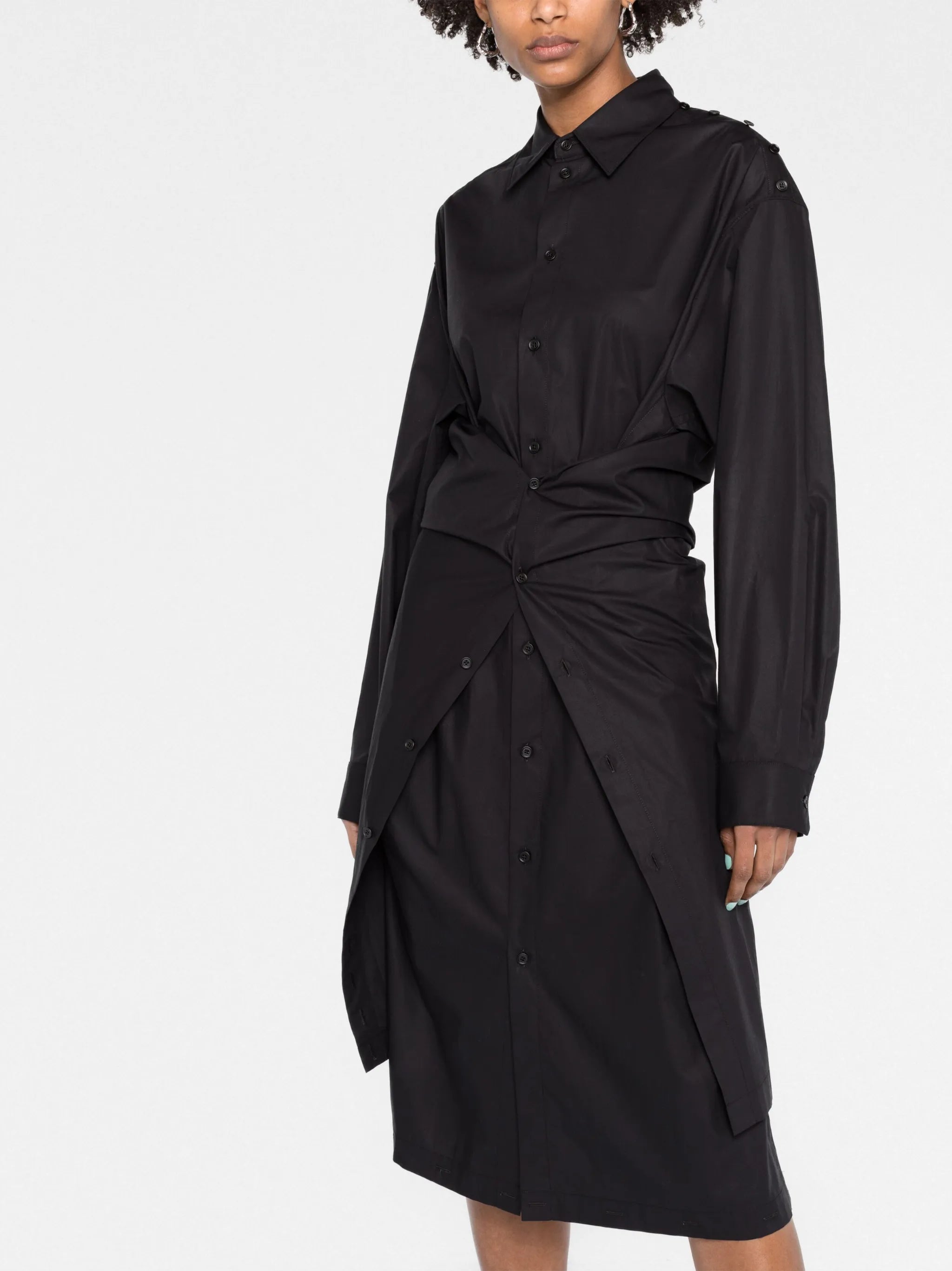 cotton shirt dress