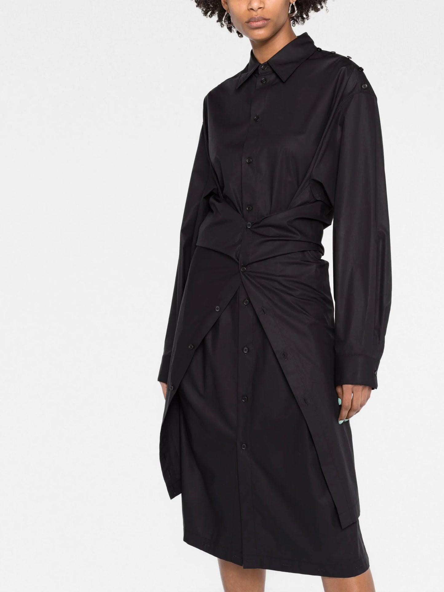cotton shirt dress