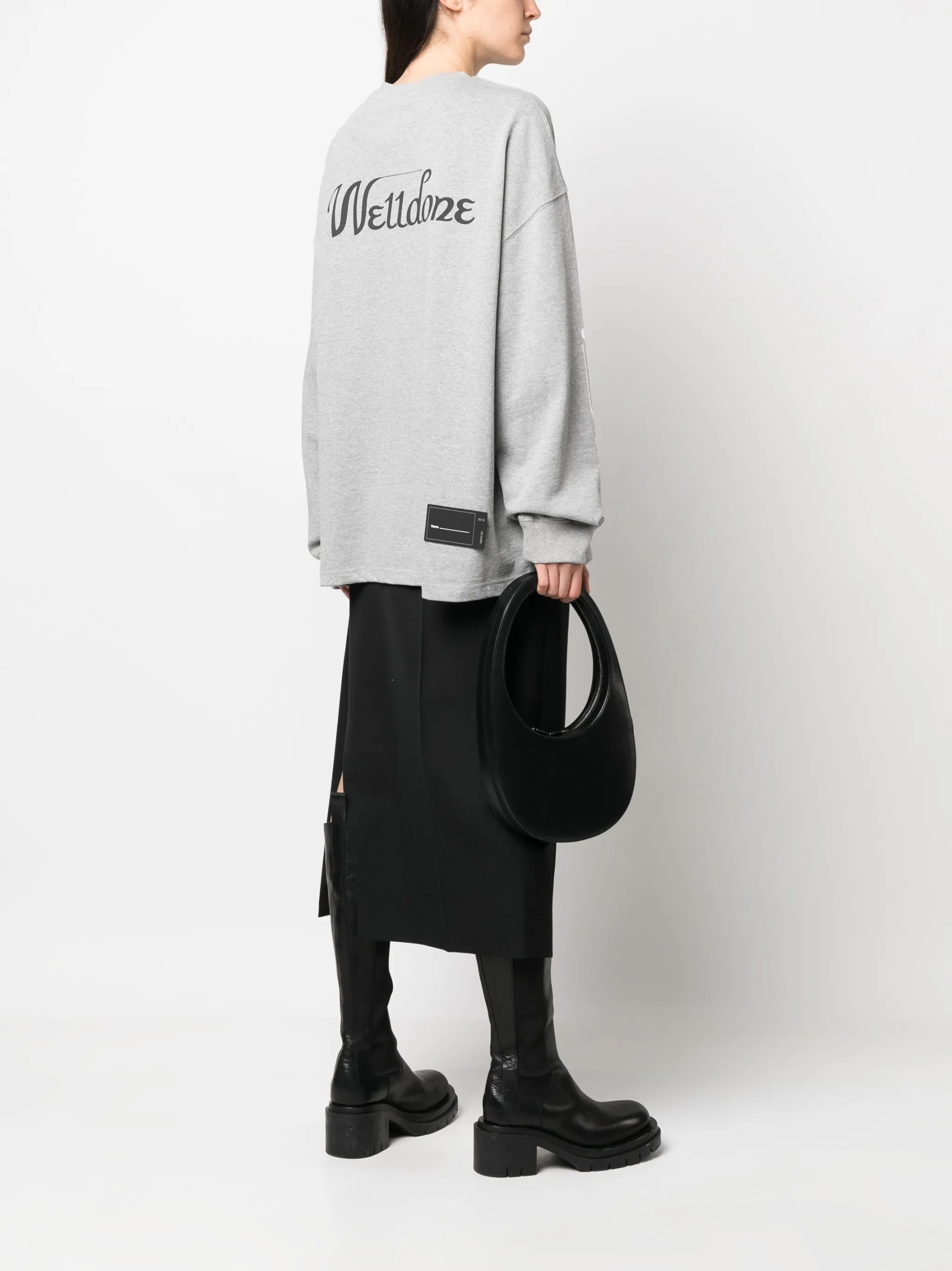 logo-print cotton jersey