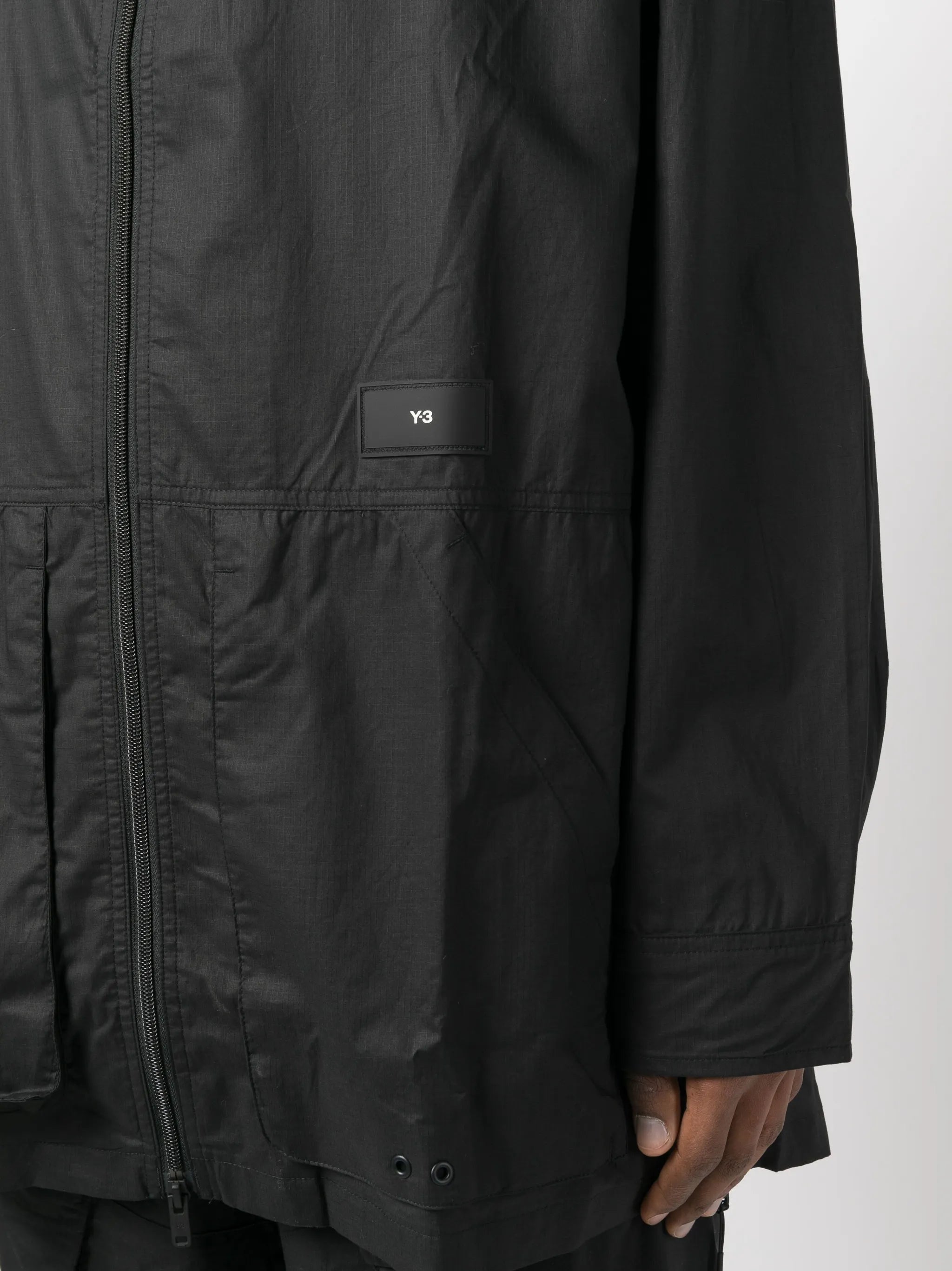 zip-up bomber jacket