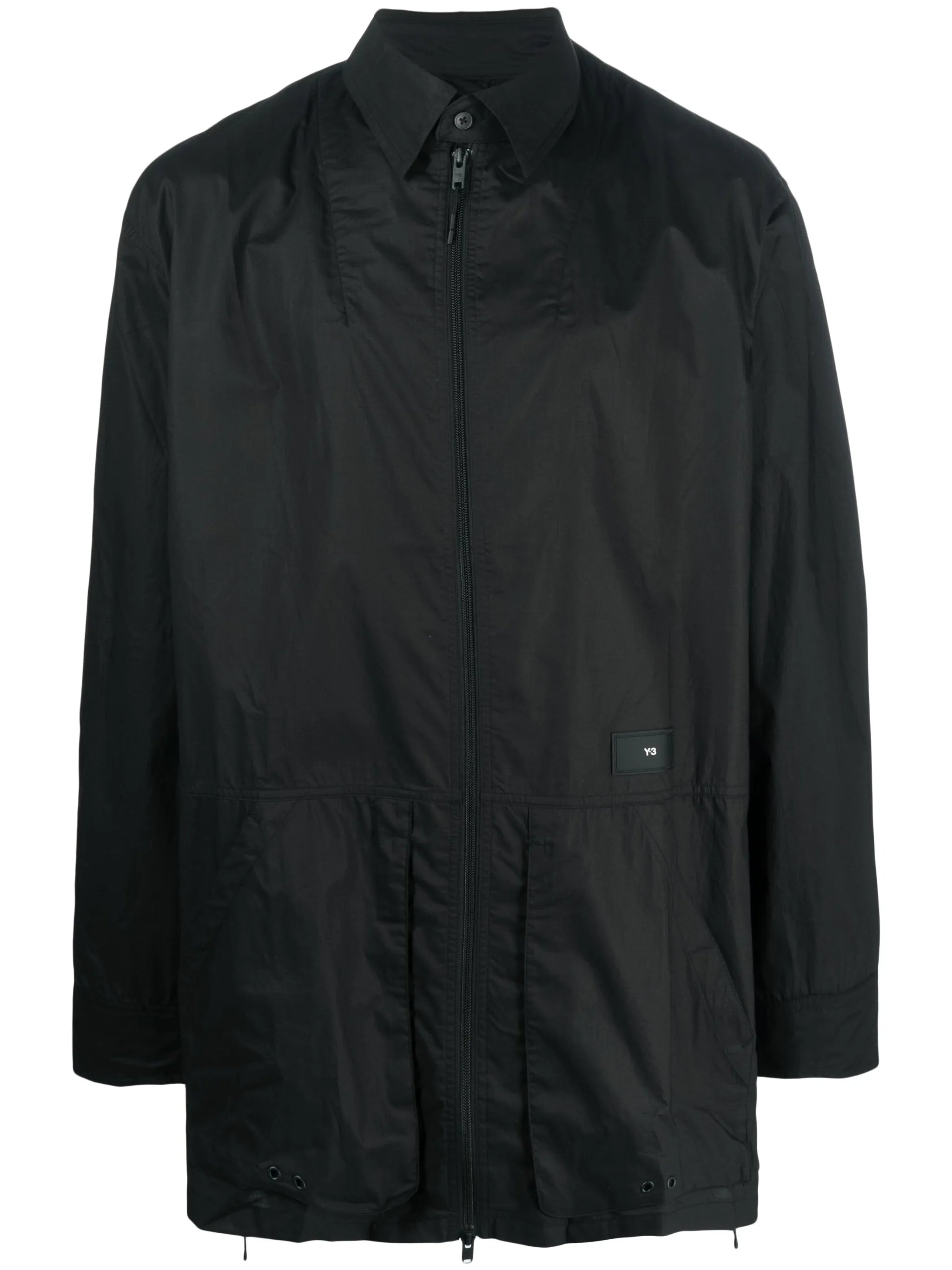 zip-up bomber jacket