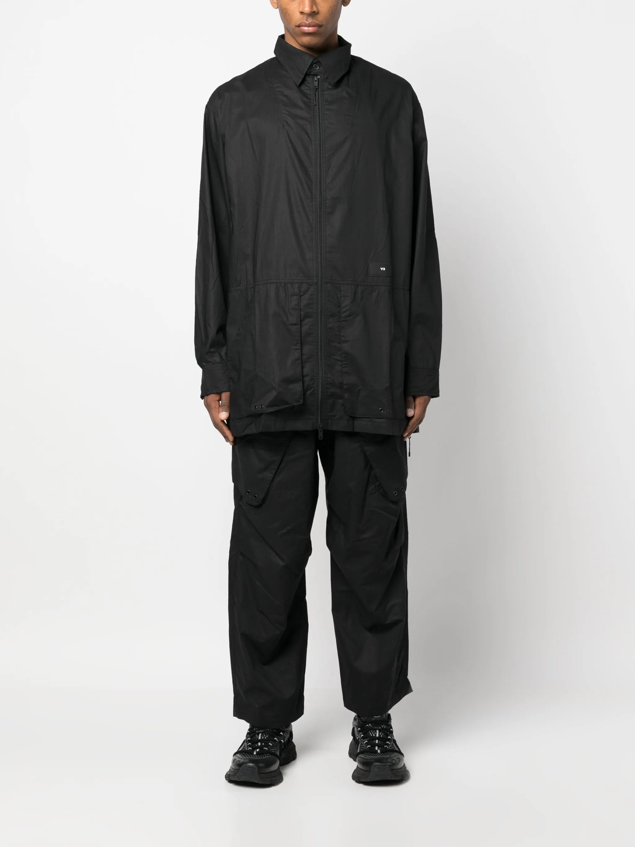 zip-up bomber jacket