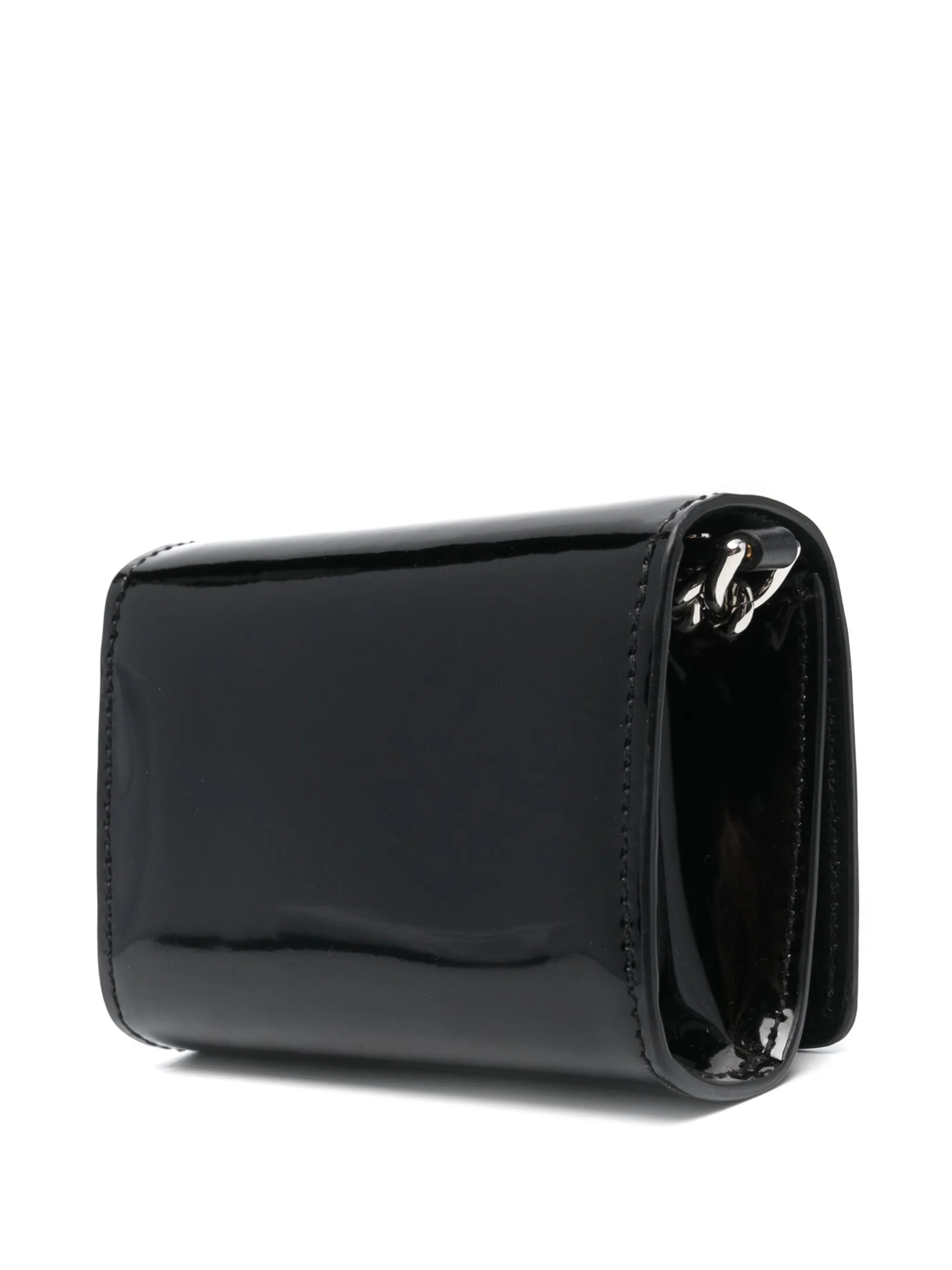 logo-plaque patent mini bag