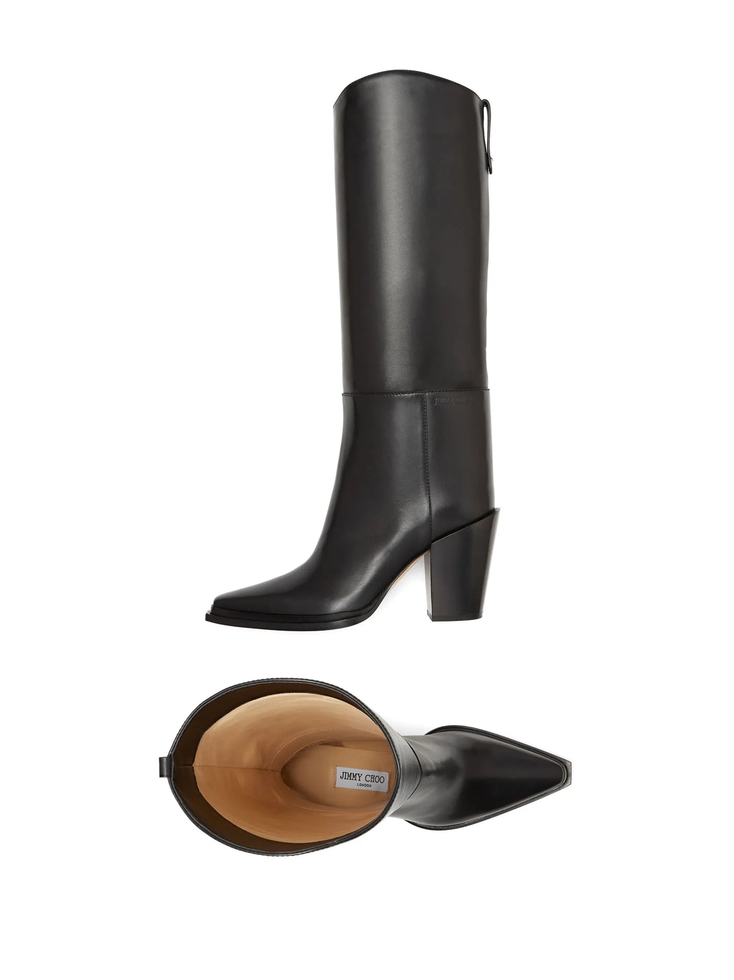 Cece 80mm pointed-toe boots