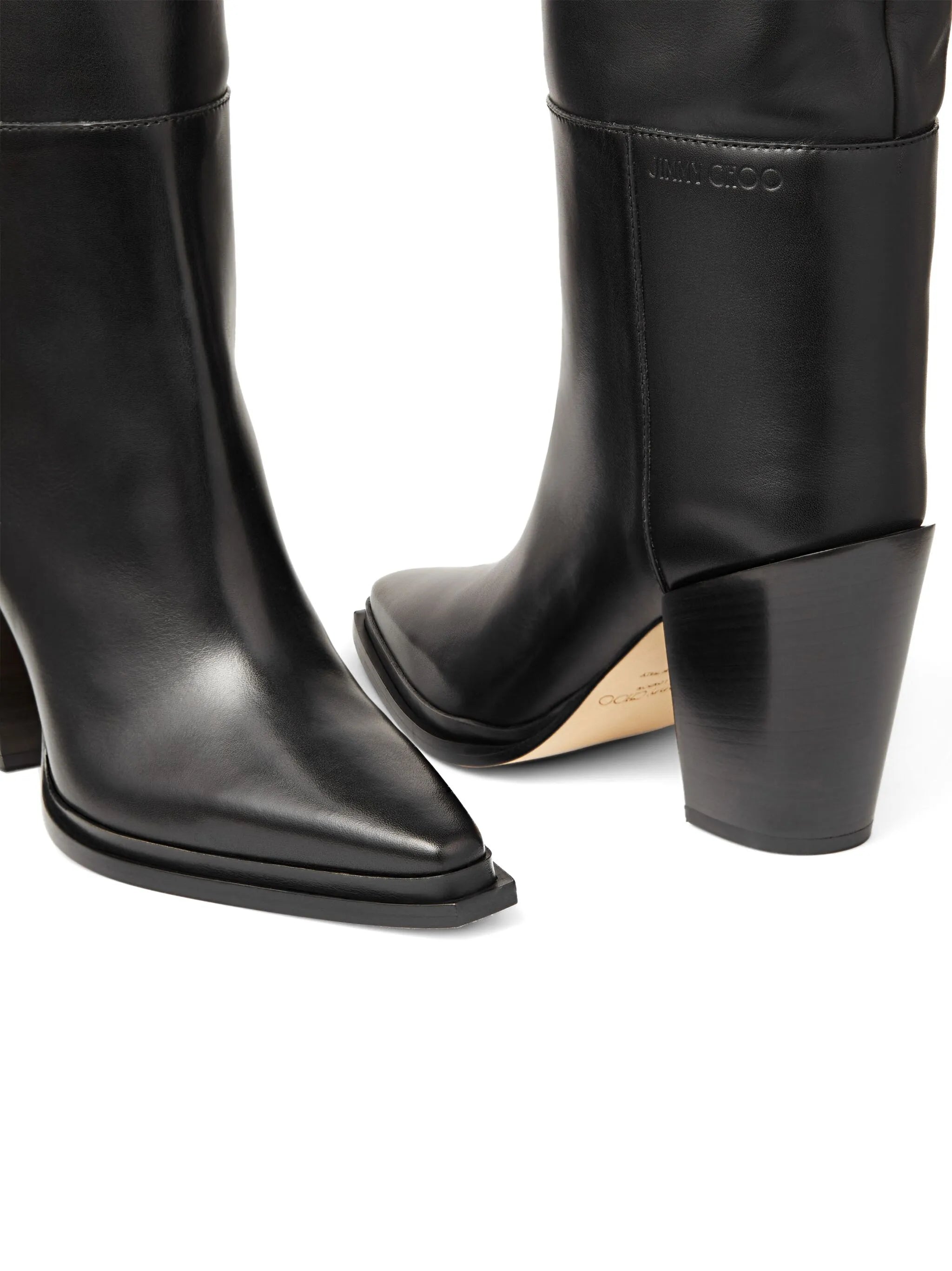 Cece 80mm pointed-toe boots