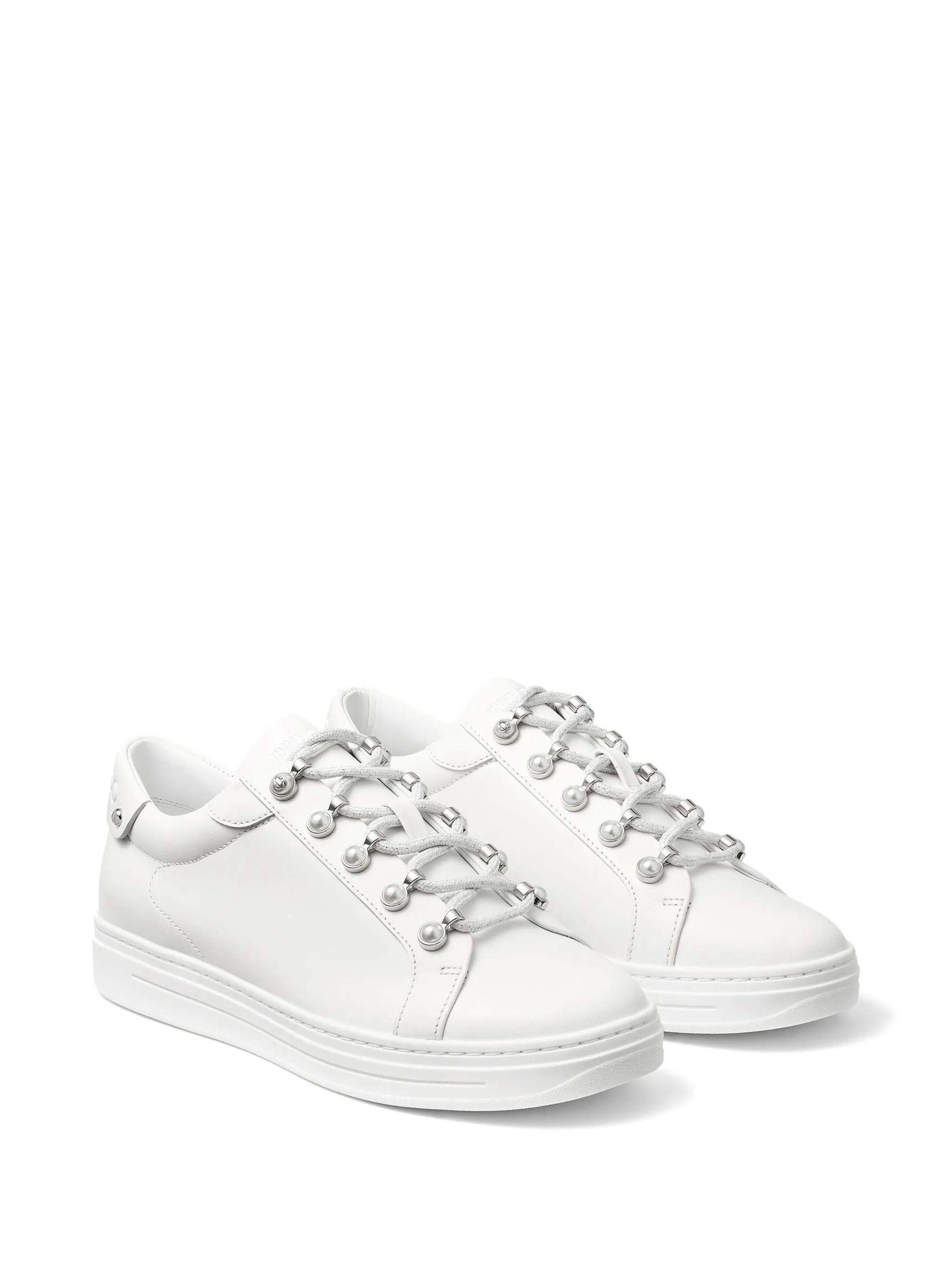 Antibes pearl-embellished sneakers
