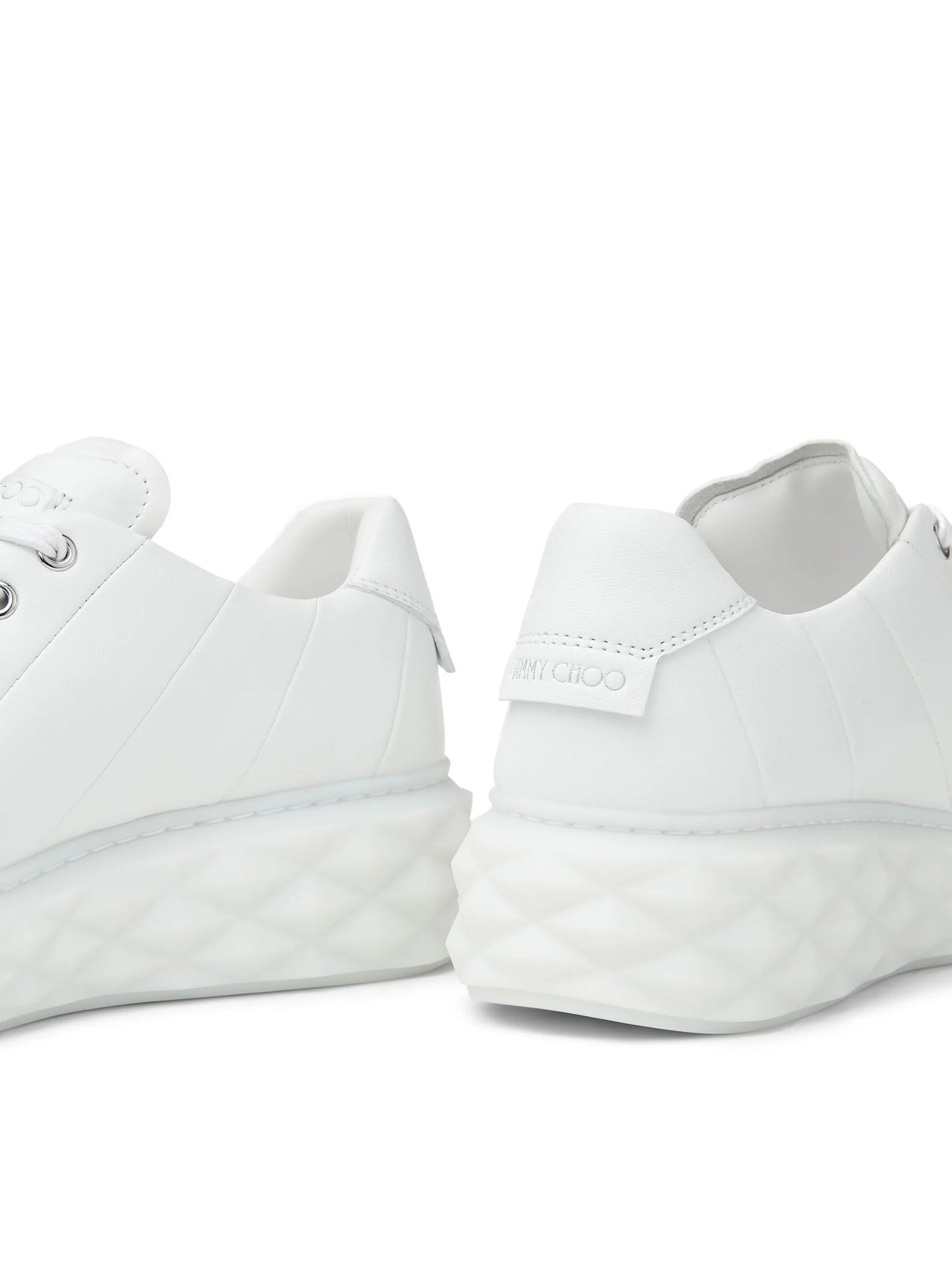 Diamond Light Maxi leather sneakers