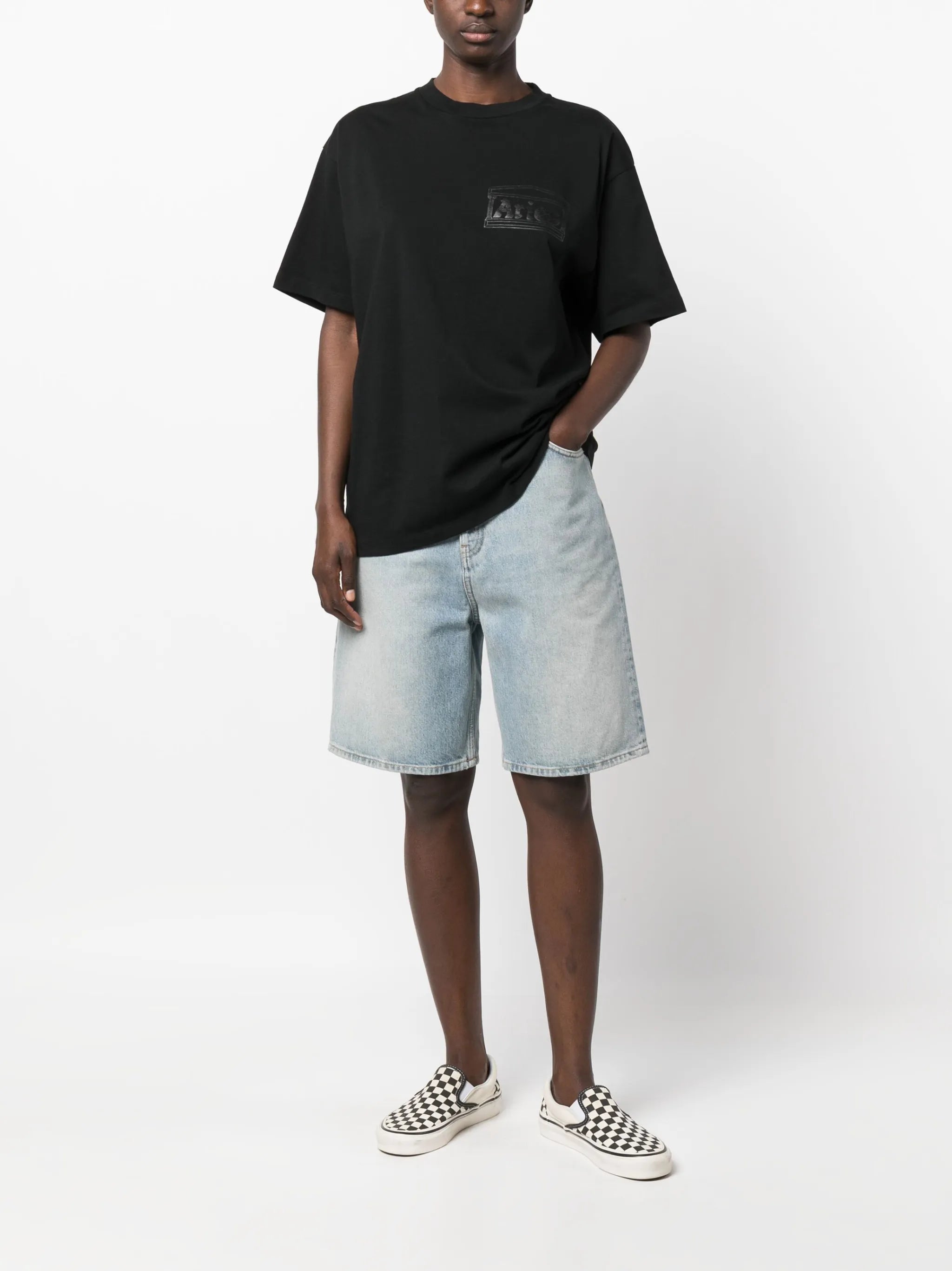 logo-print crew-neck T-shirt