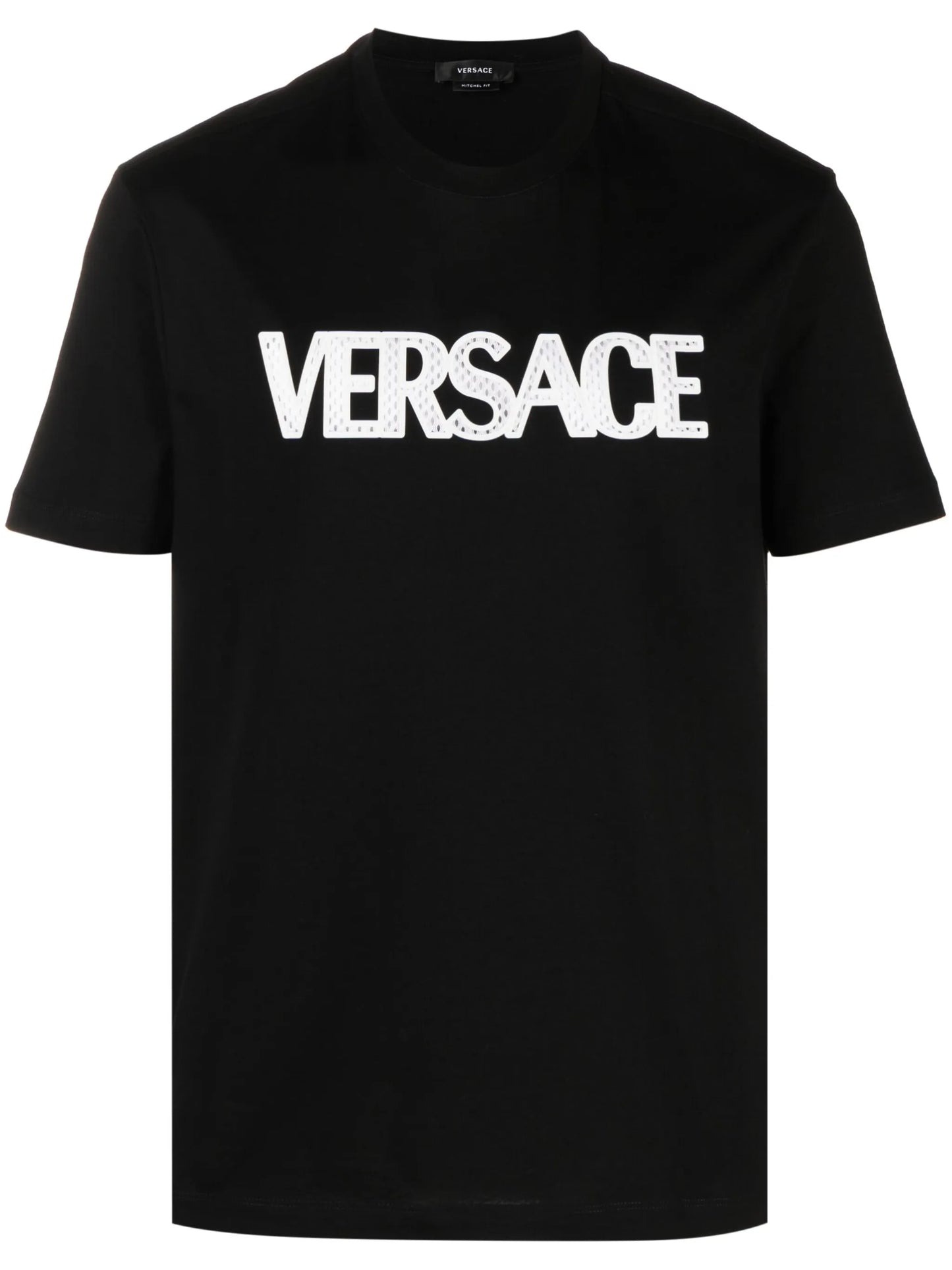 mesh logo appliqué T-shirt