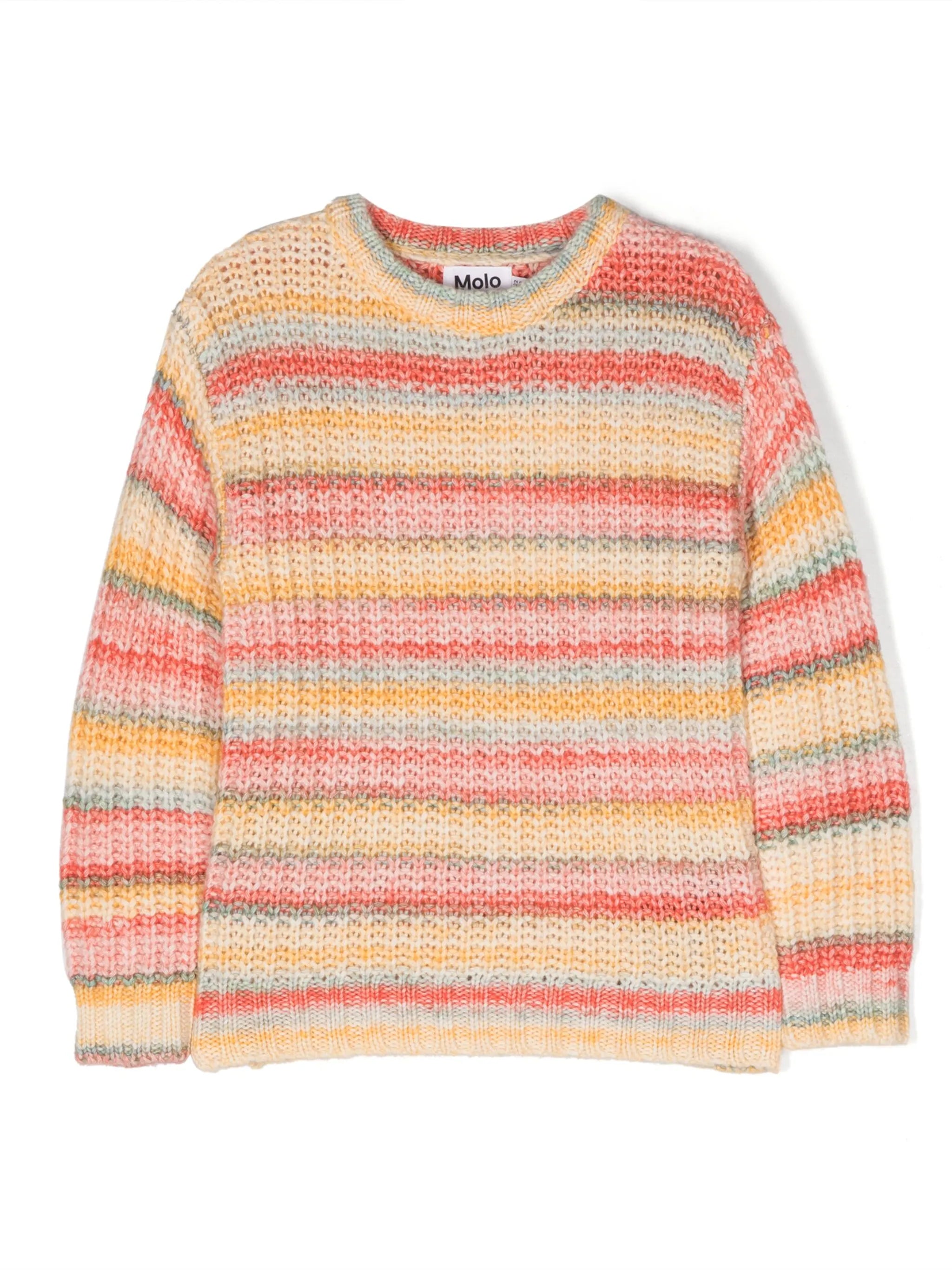 Gaylen striped knitted jumper
