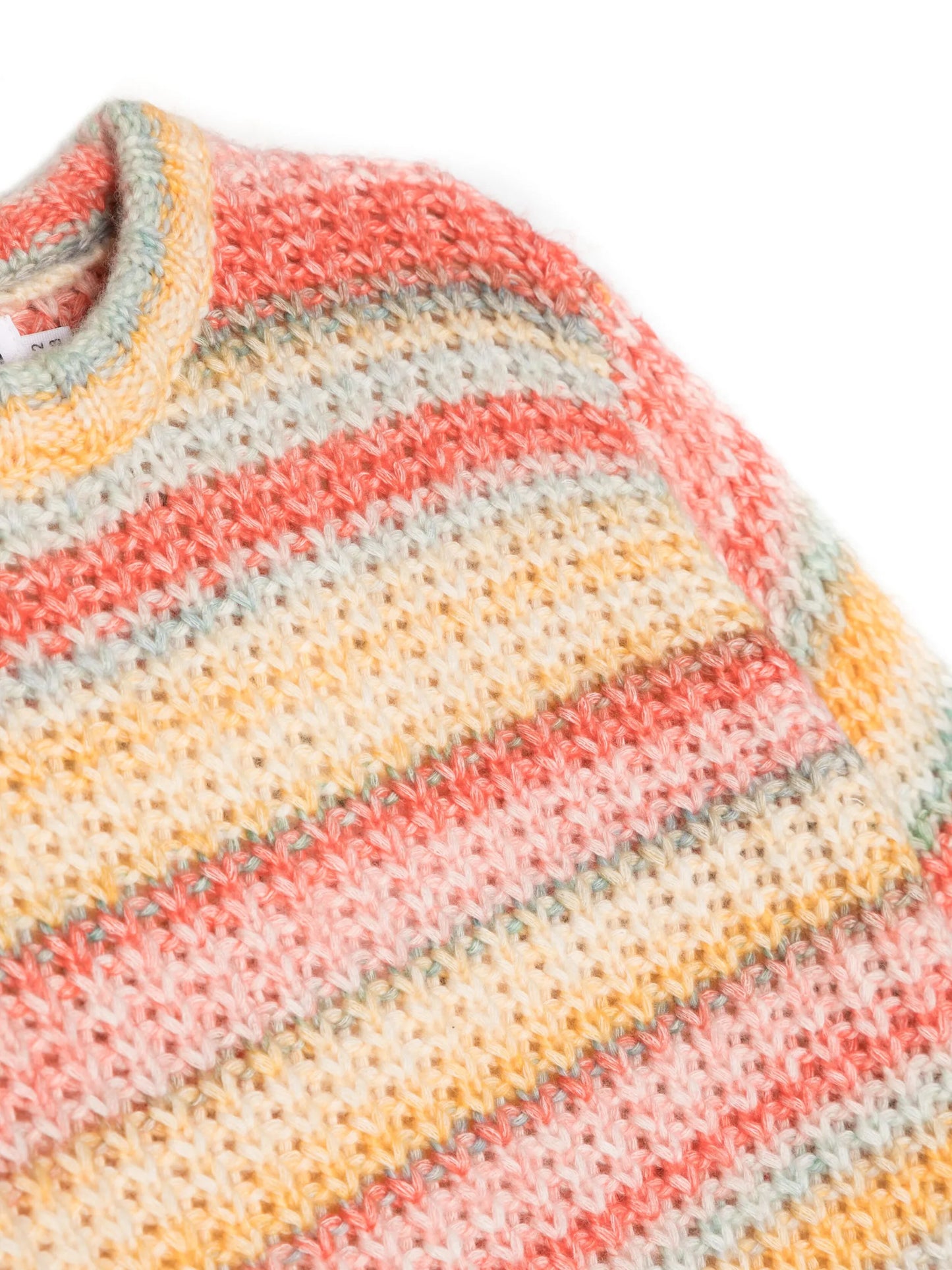 Gaylen striped knitted jumper