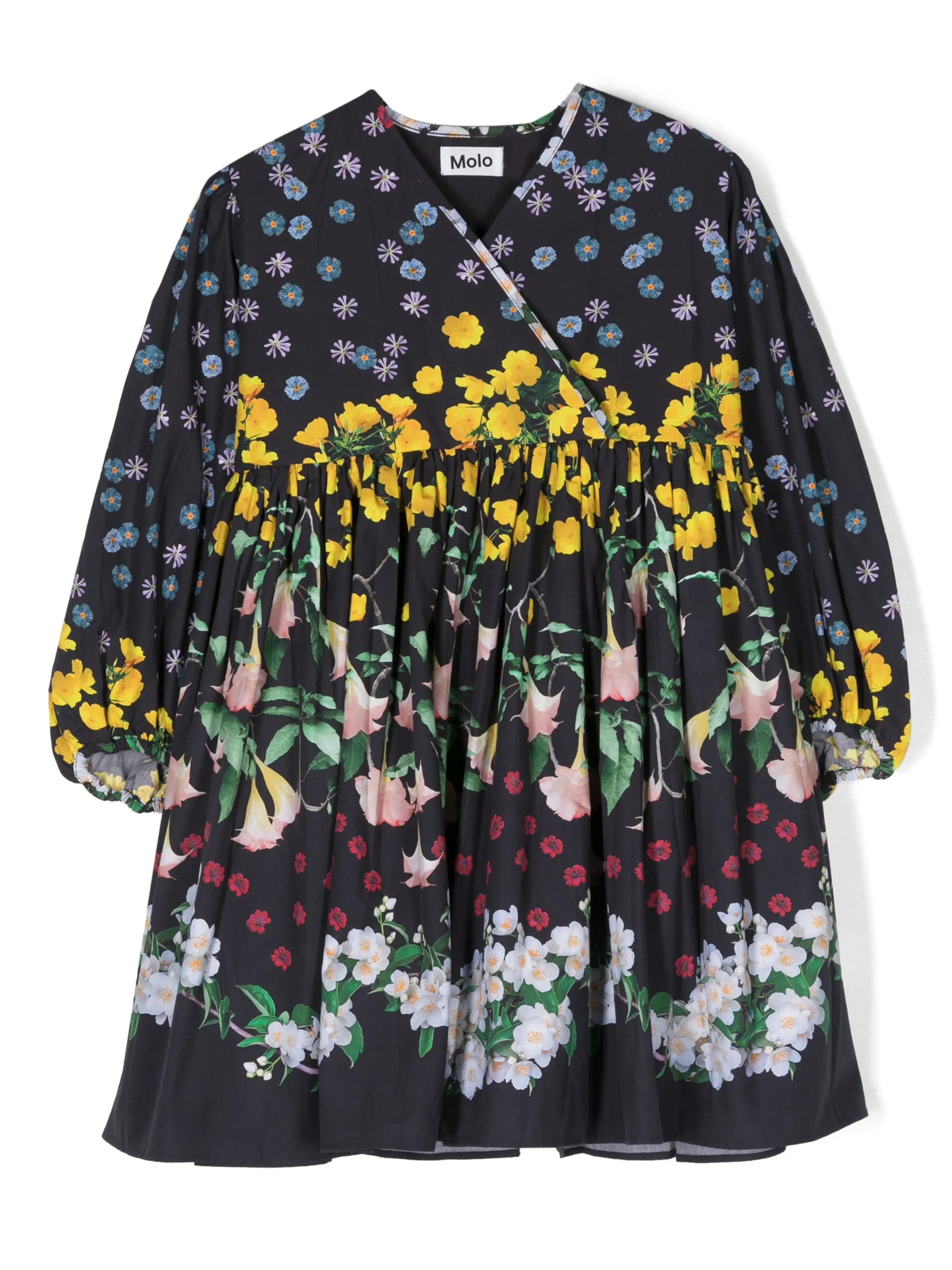 Cassida floral-print dress