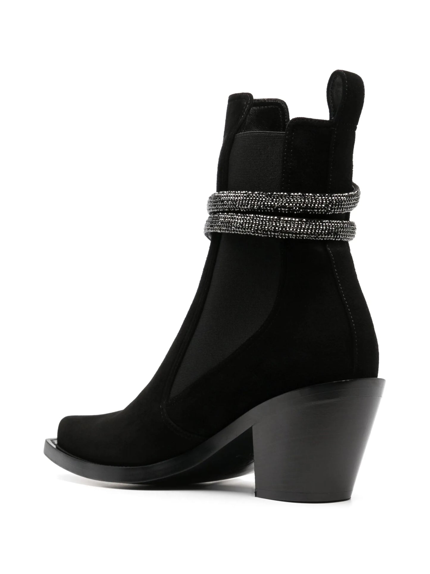 Rene 95mm suede ankle boots