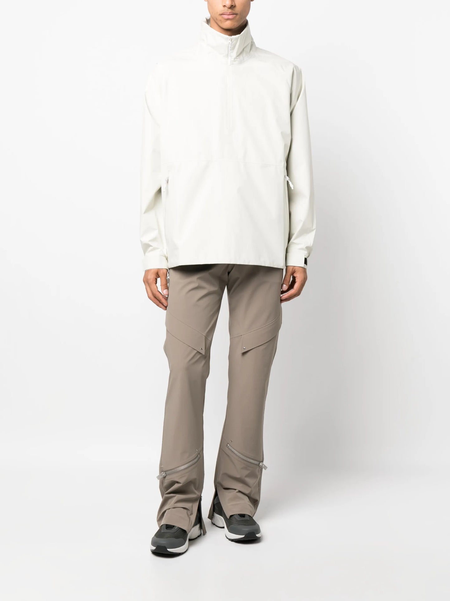 half-zip lightweight performance jacket