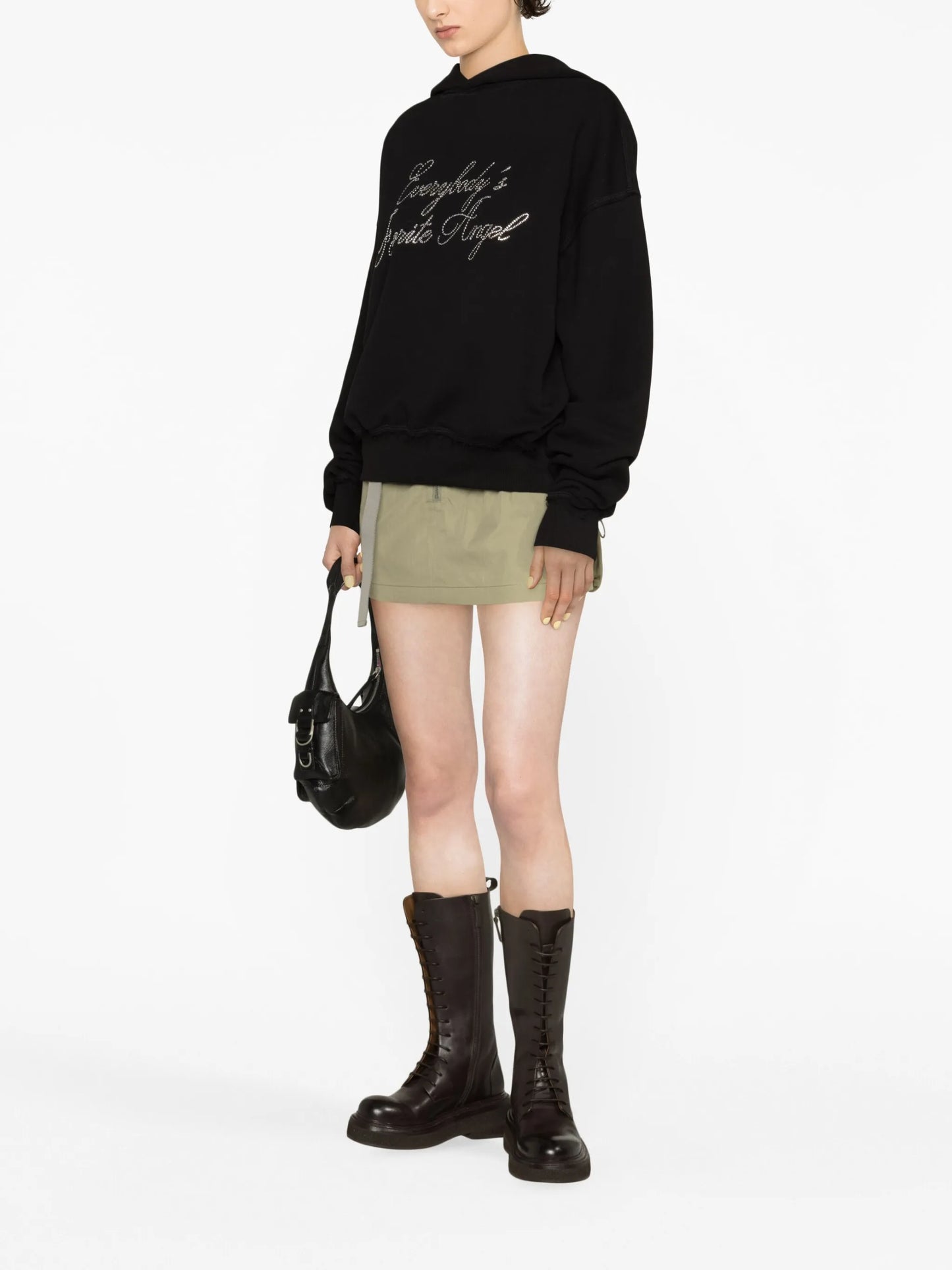 Everybody's Favourite Angel embellished hoodie