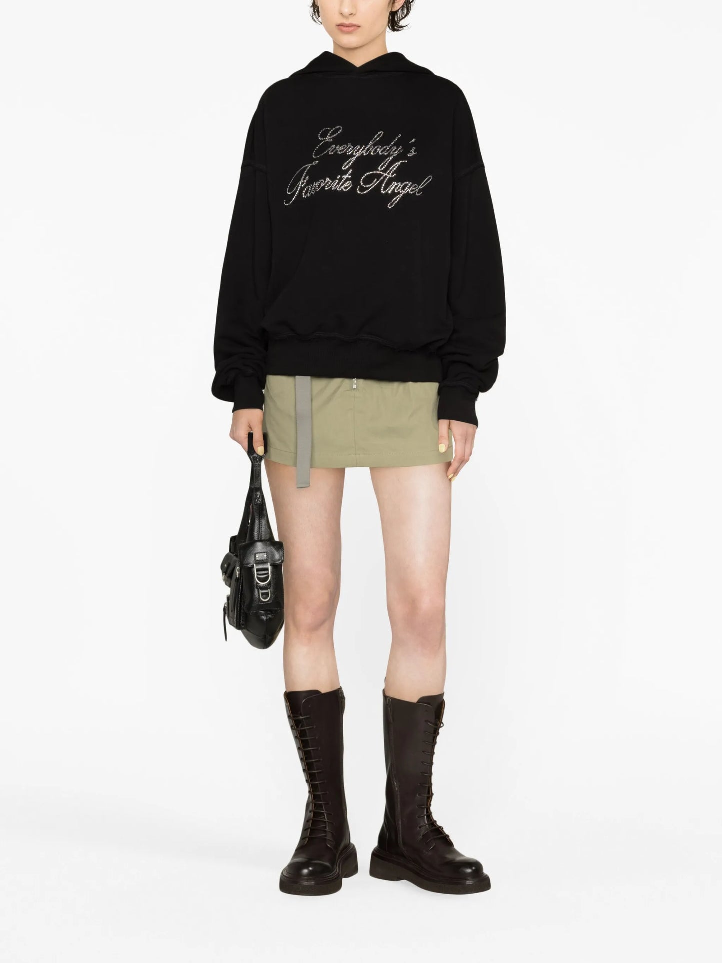 Everybody's Favourite Angel embellished hoodie