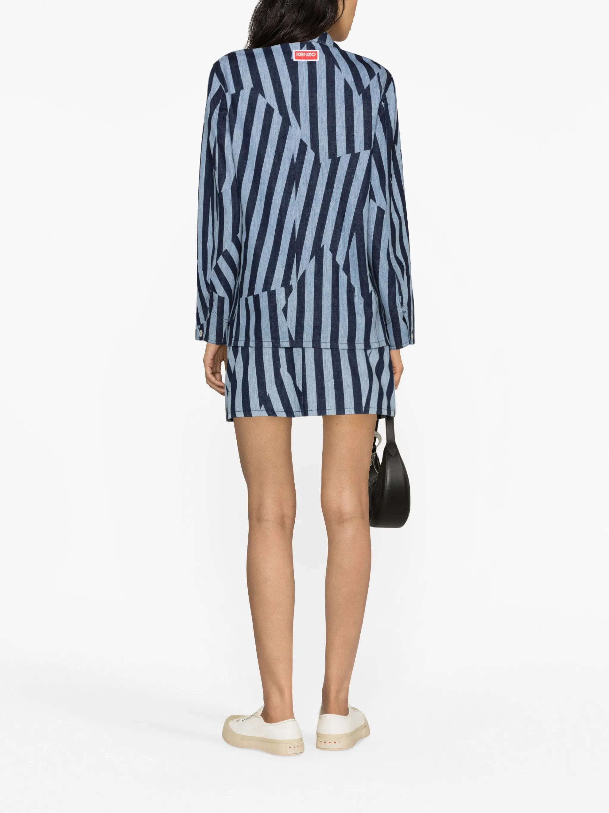 Dazzle Stripe denim jacket