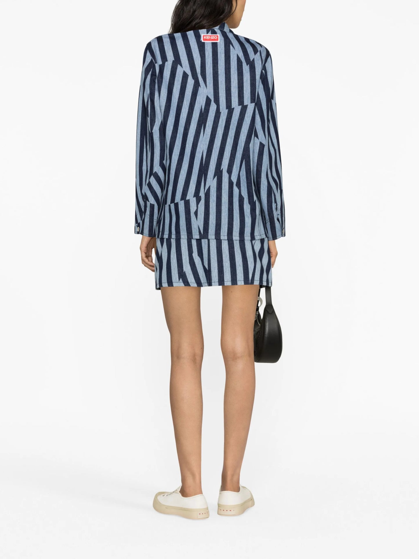 Dazzle Stripe denim jacket