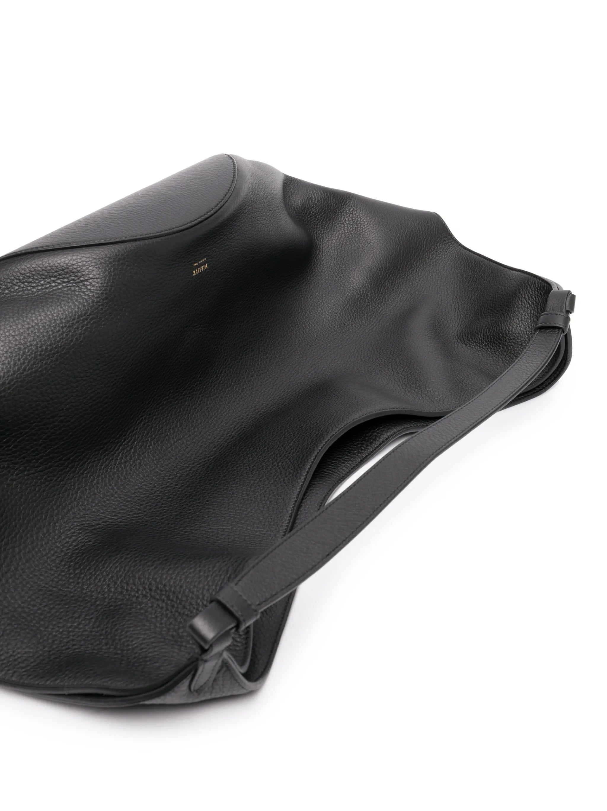 medium Lotus leather tote bag