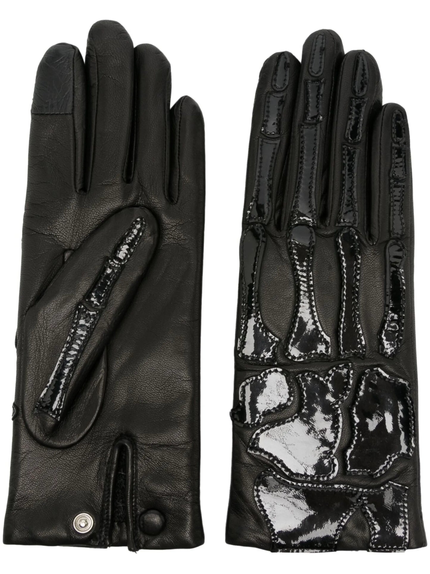 Bones leather gloves