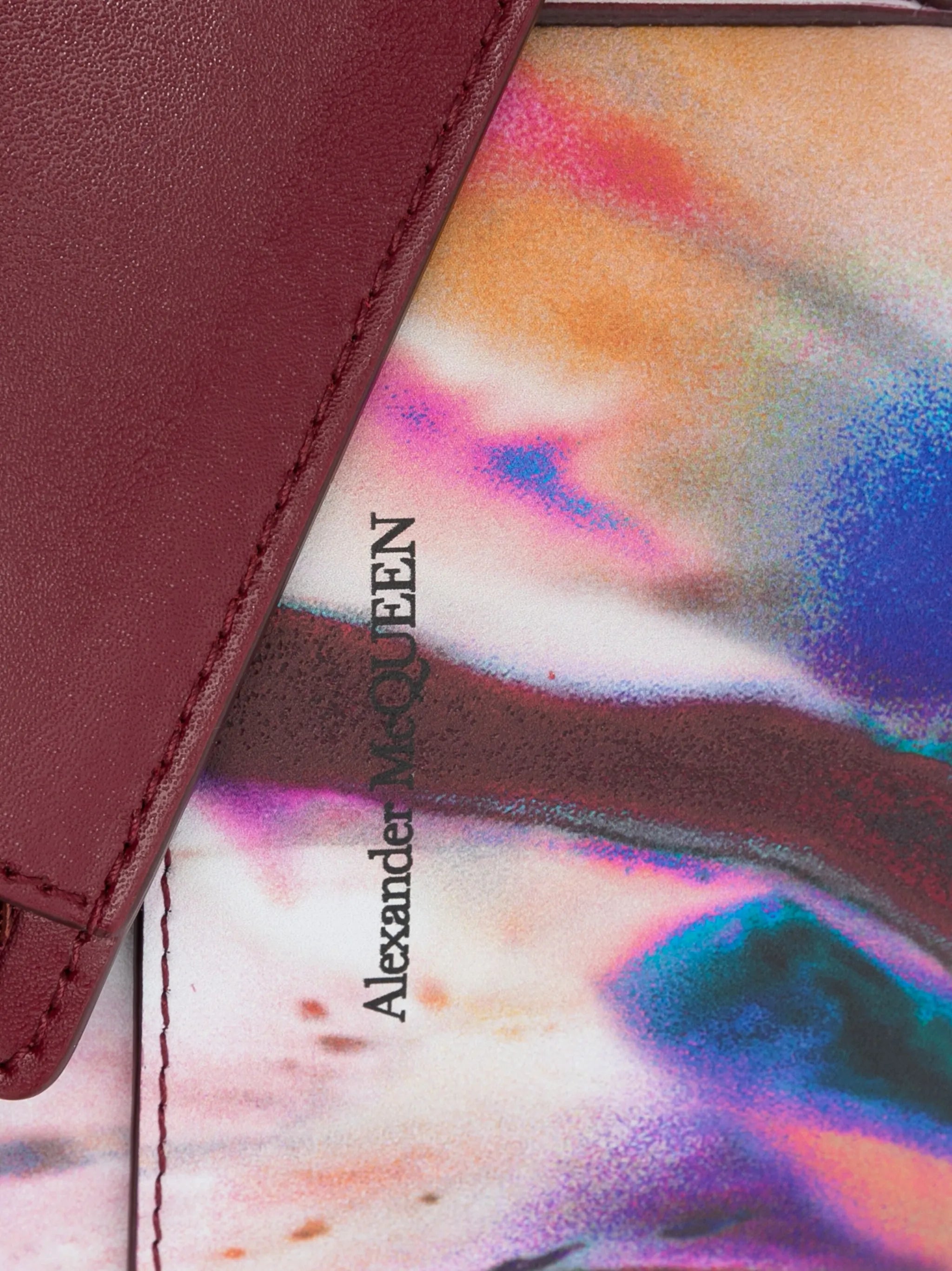 Solarised Flower-print shoulder bag