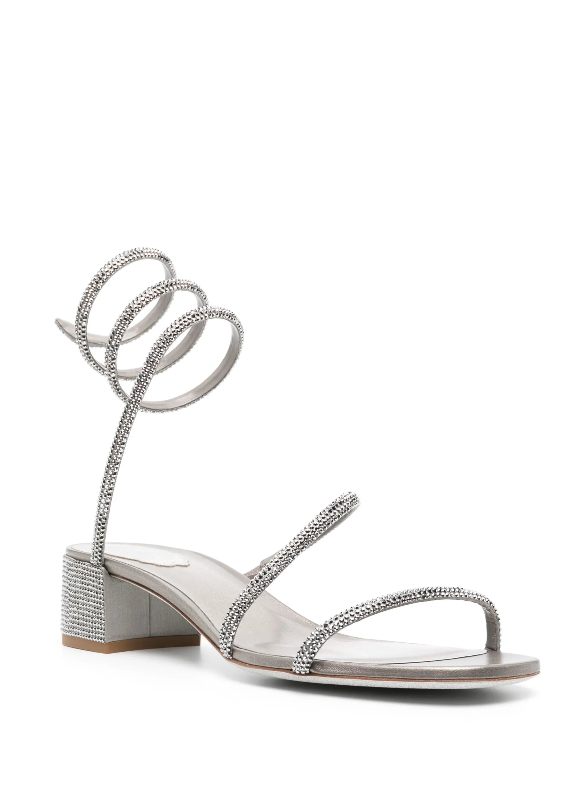 Cleo 35mm crystal-embellished sandals