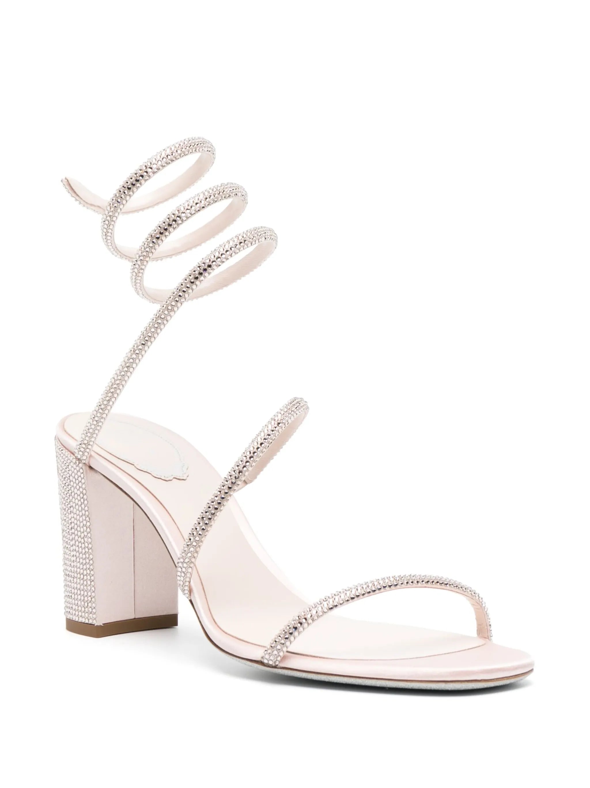 Cleo 93mm crystal-embelished sandals