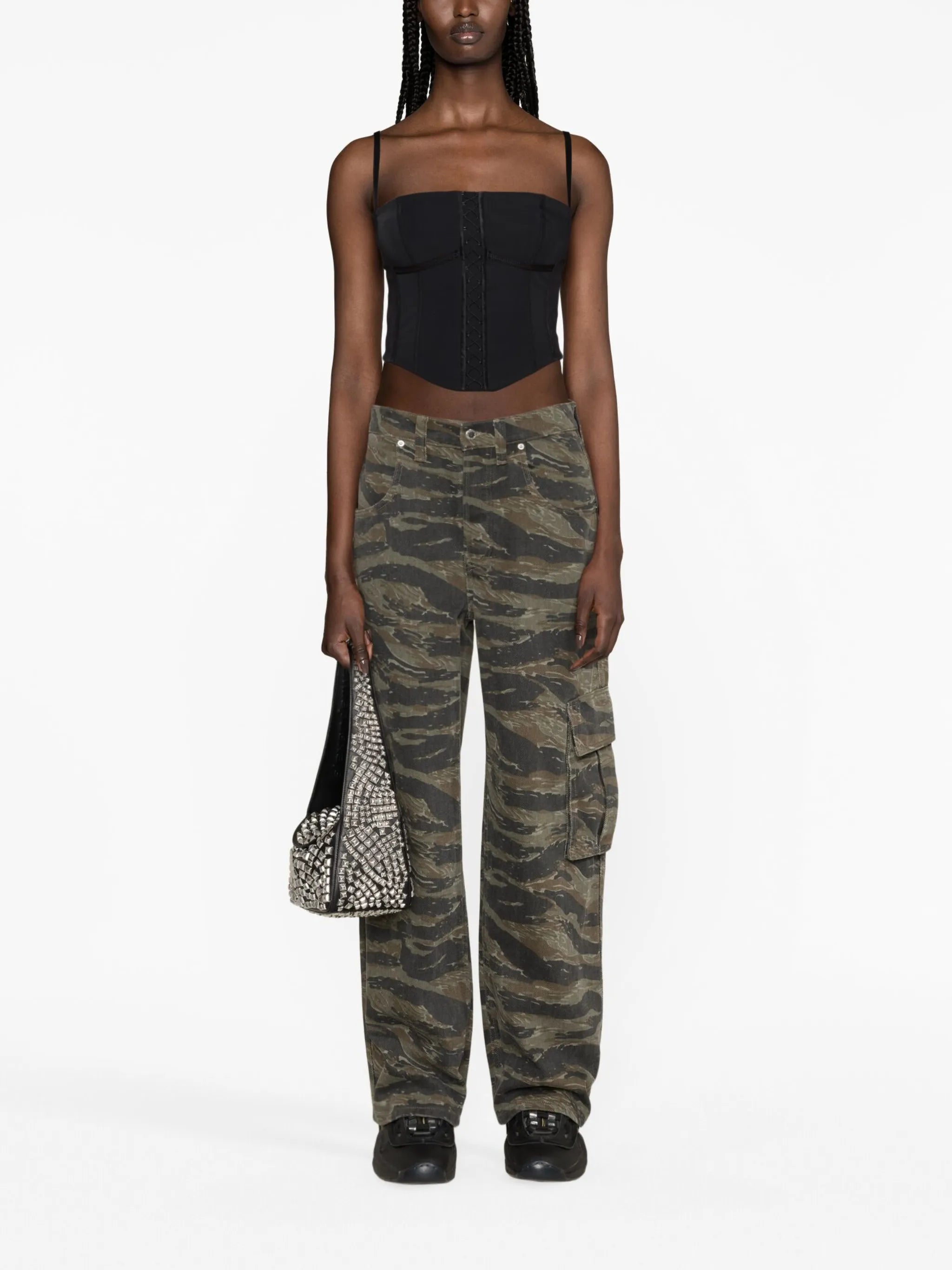 Lara boned corset top