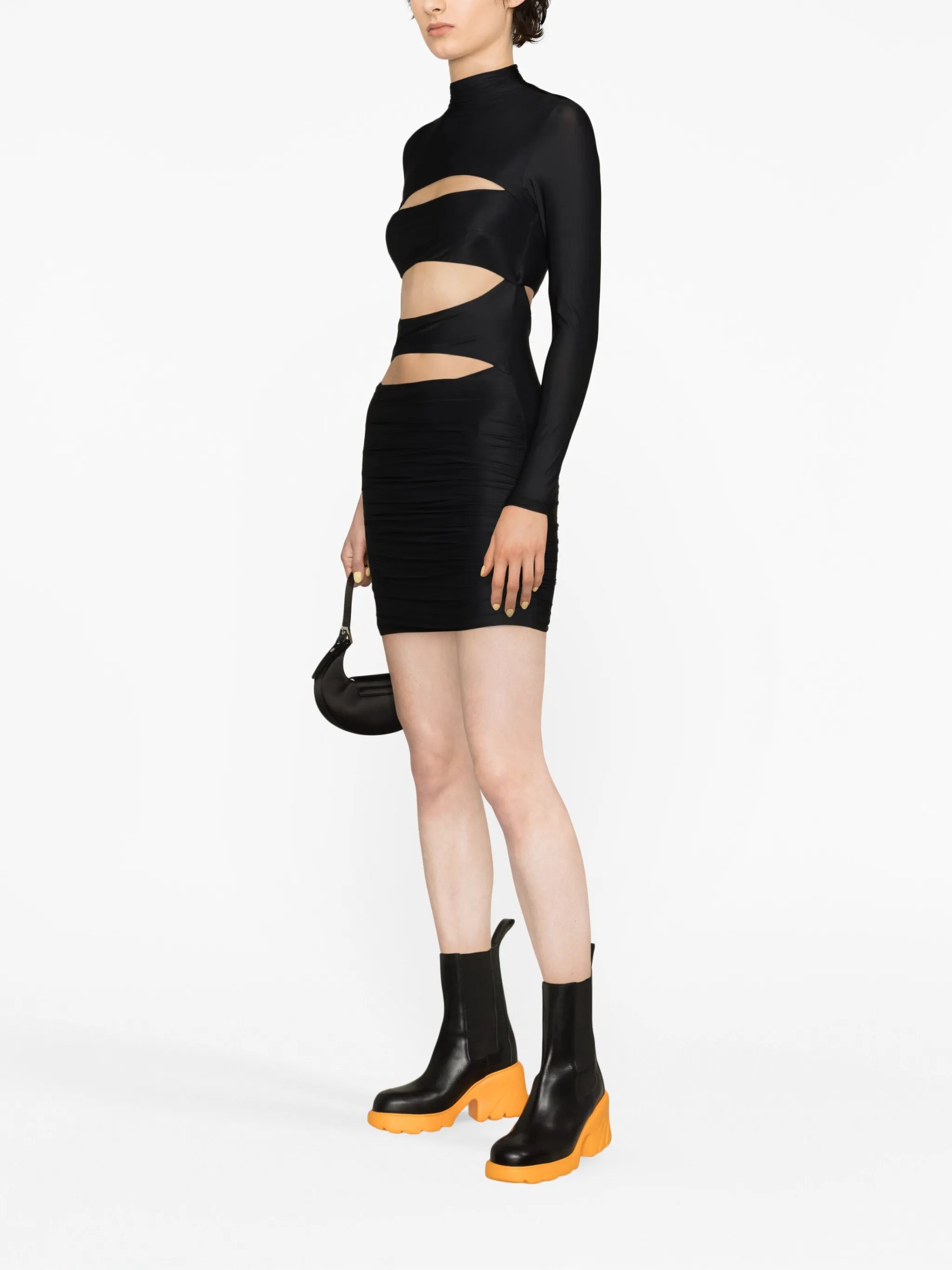 Elena cut-out minidress