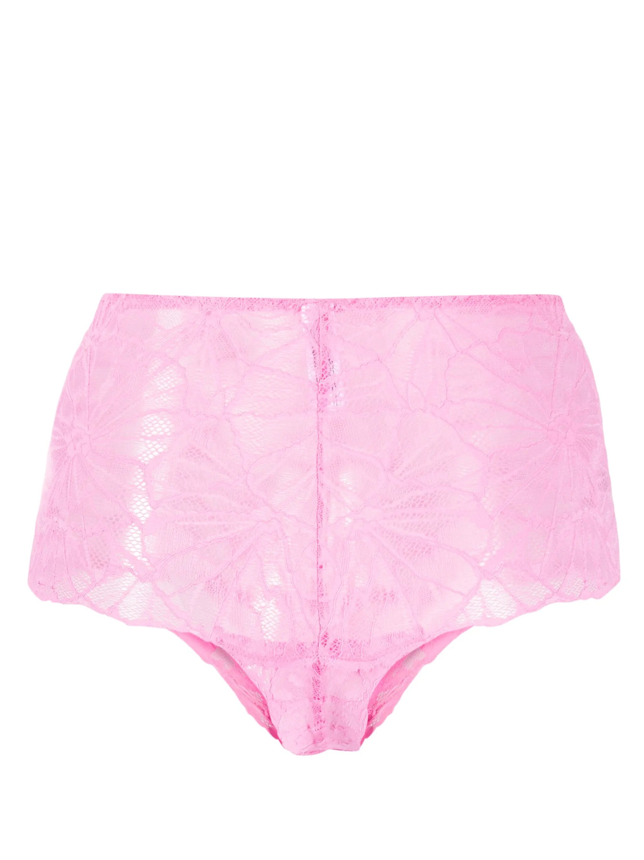 Vita lace high-waist briefs