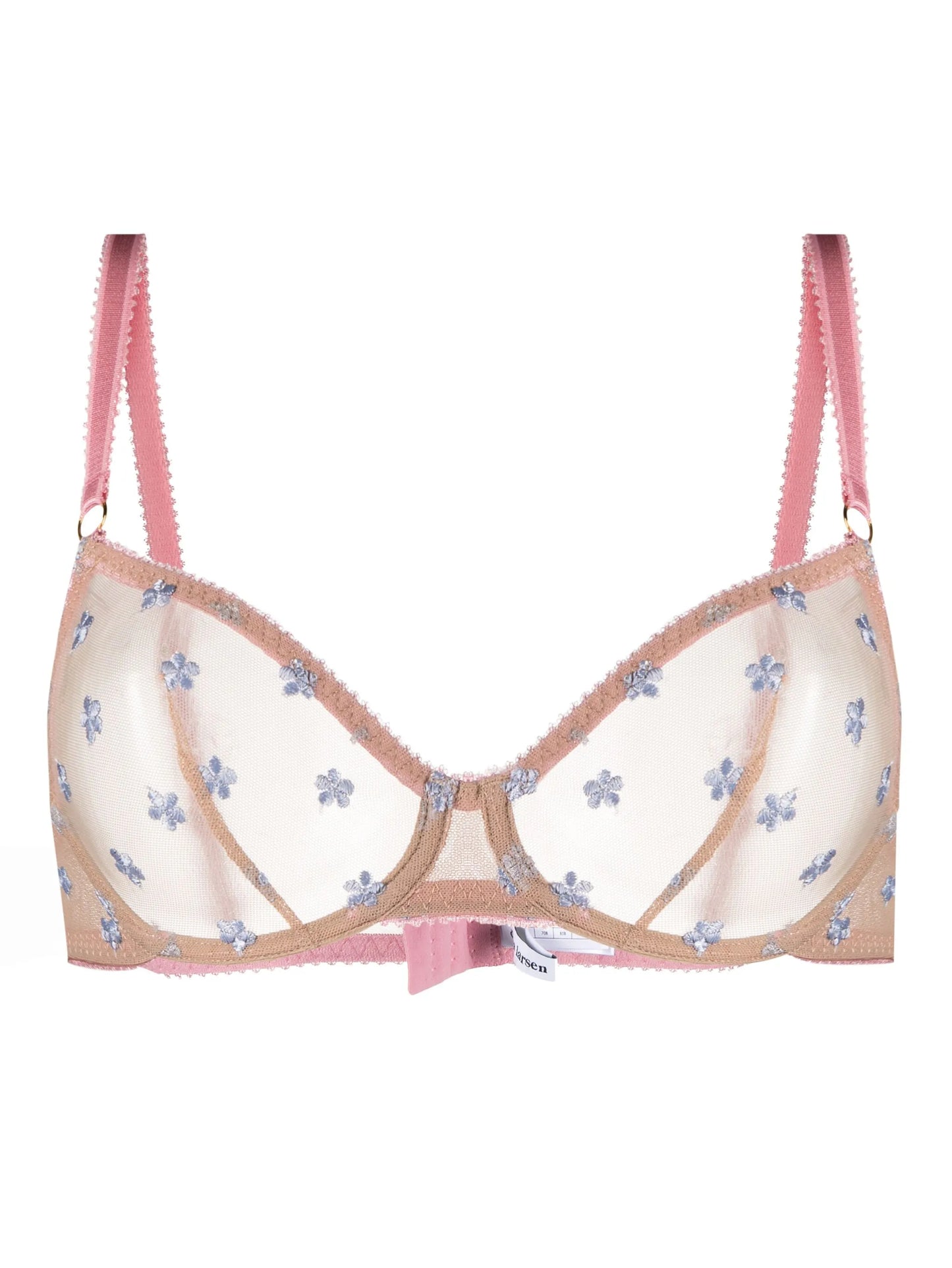Clover underwire-cup bra