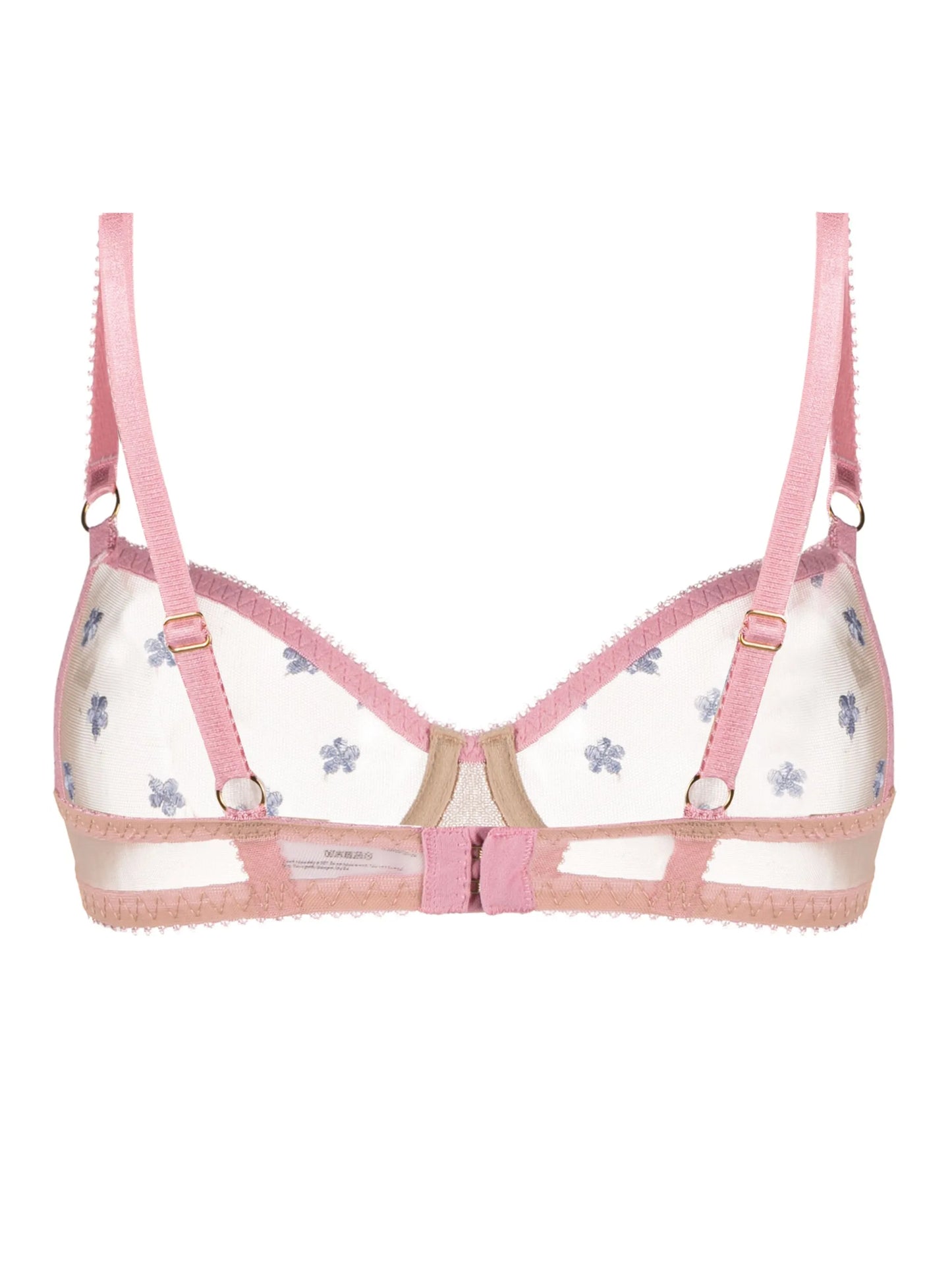 Clover underwire-cup bra
