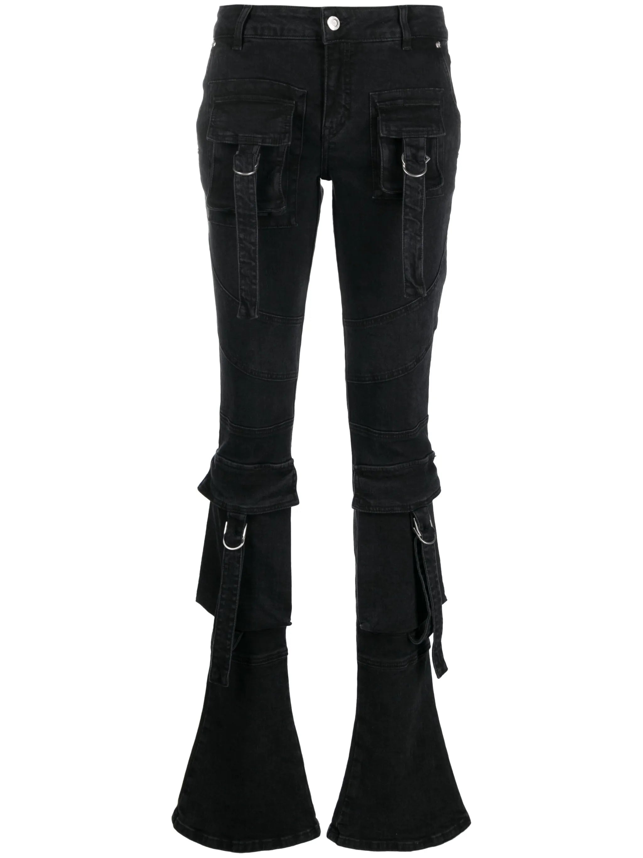 slim-fit cargo jeans