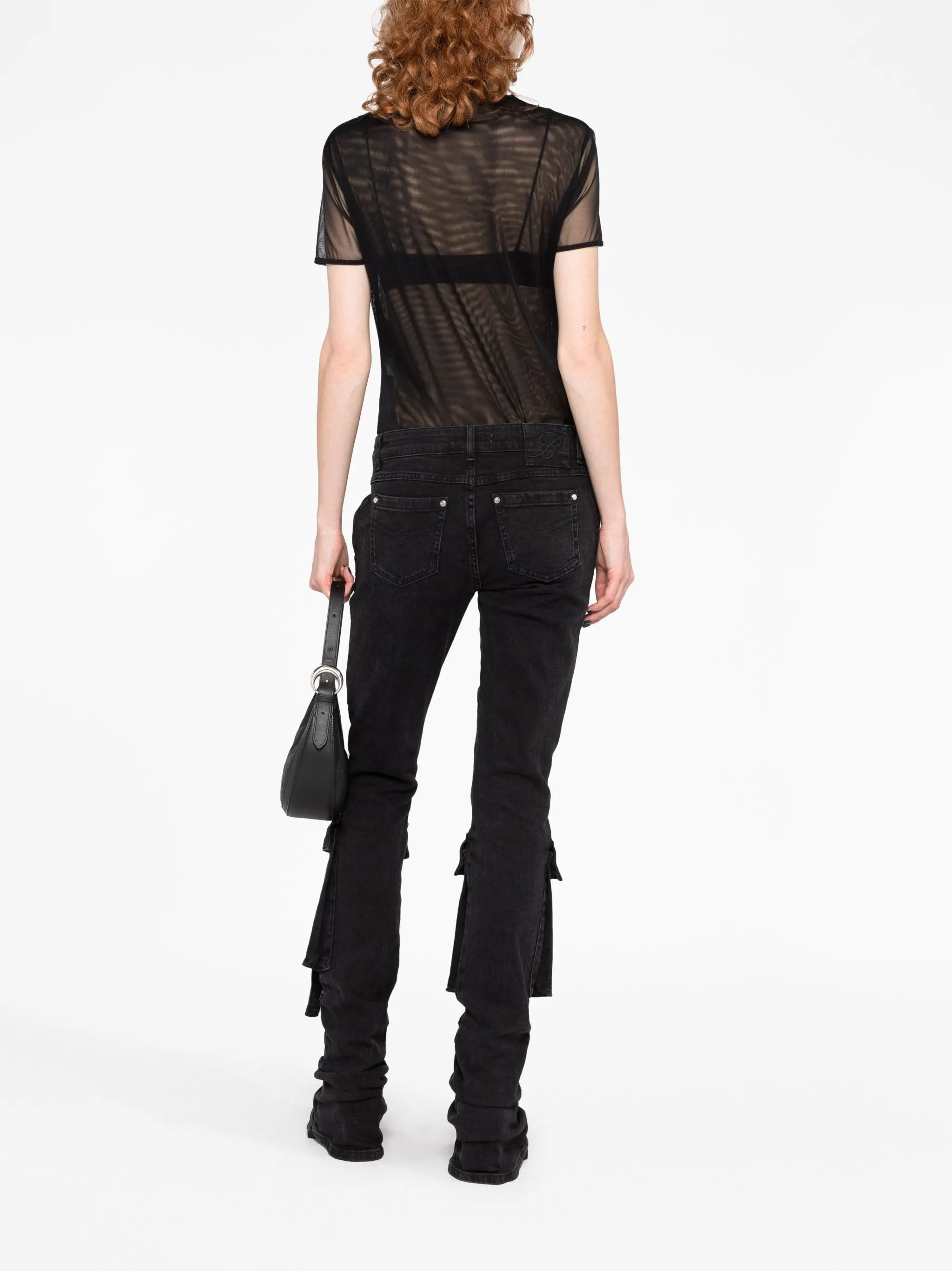 slim-fit cargo jeans