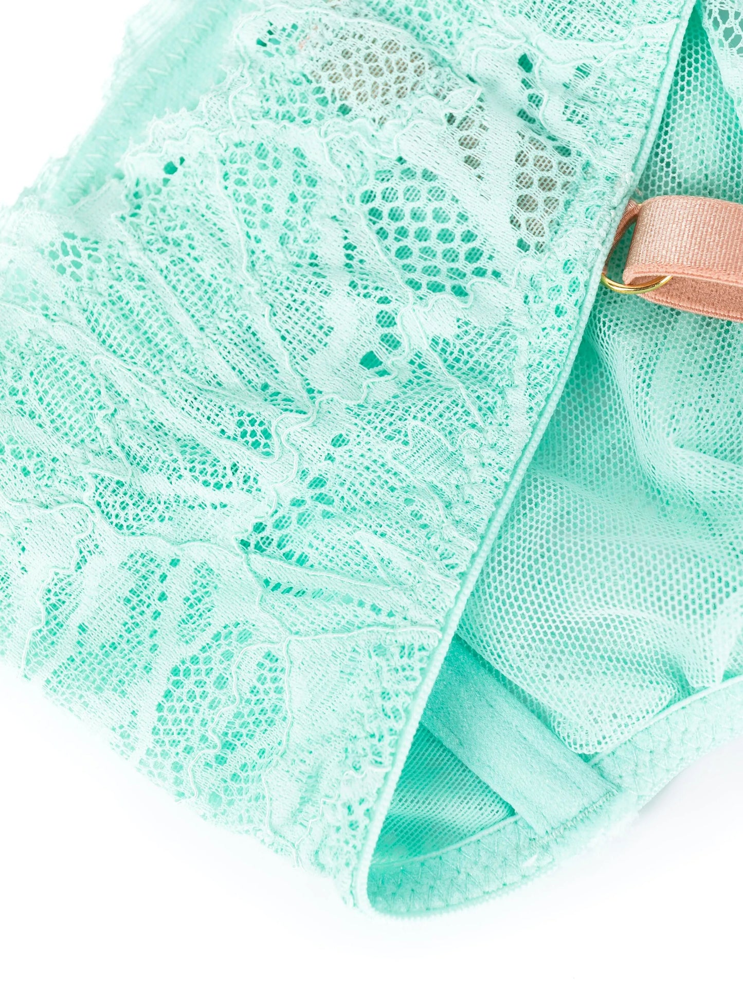 Sierra floral-lace balconette bra