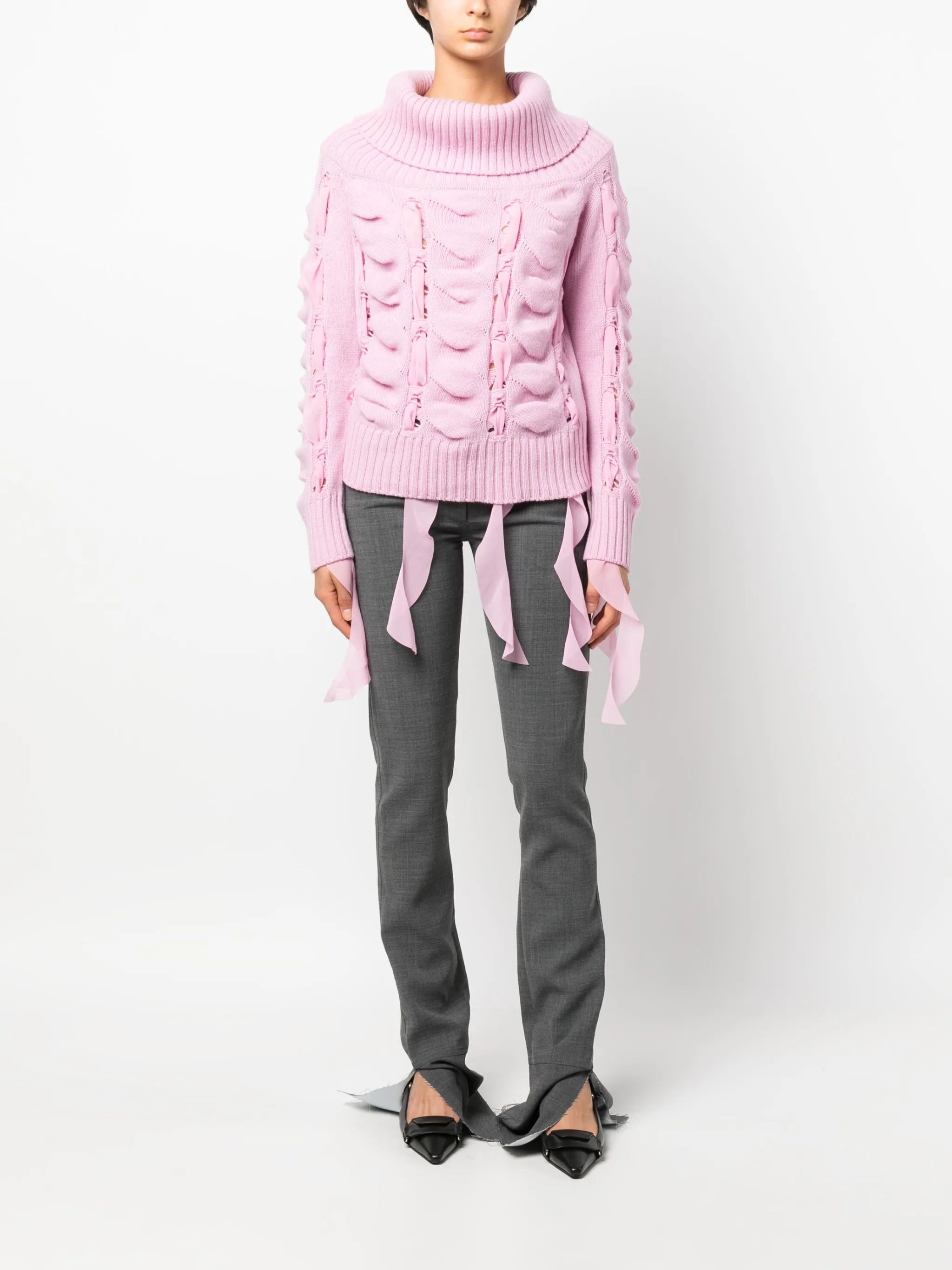 off-shoulder jumper