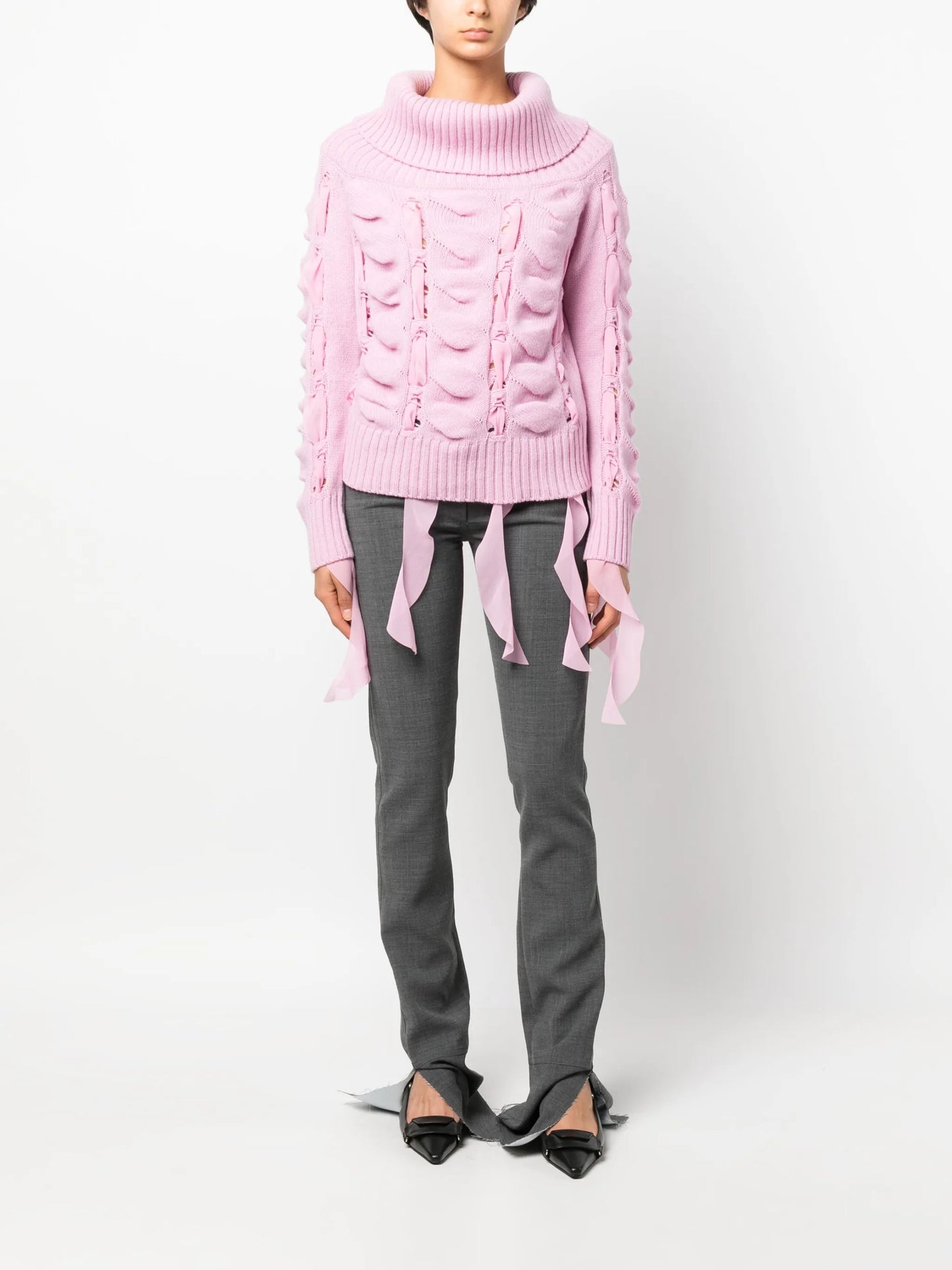 off-shoulder jumper