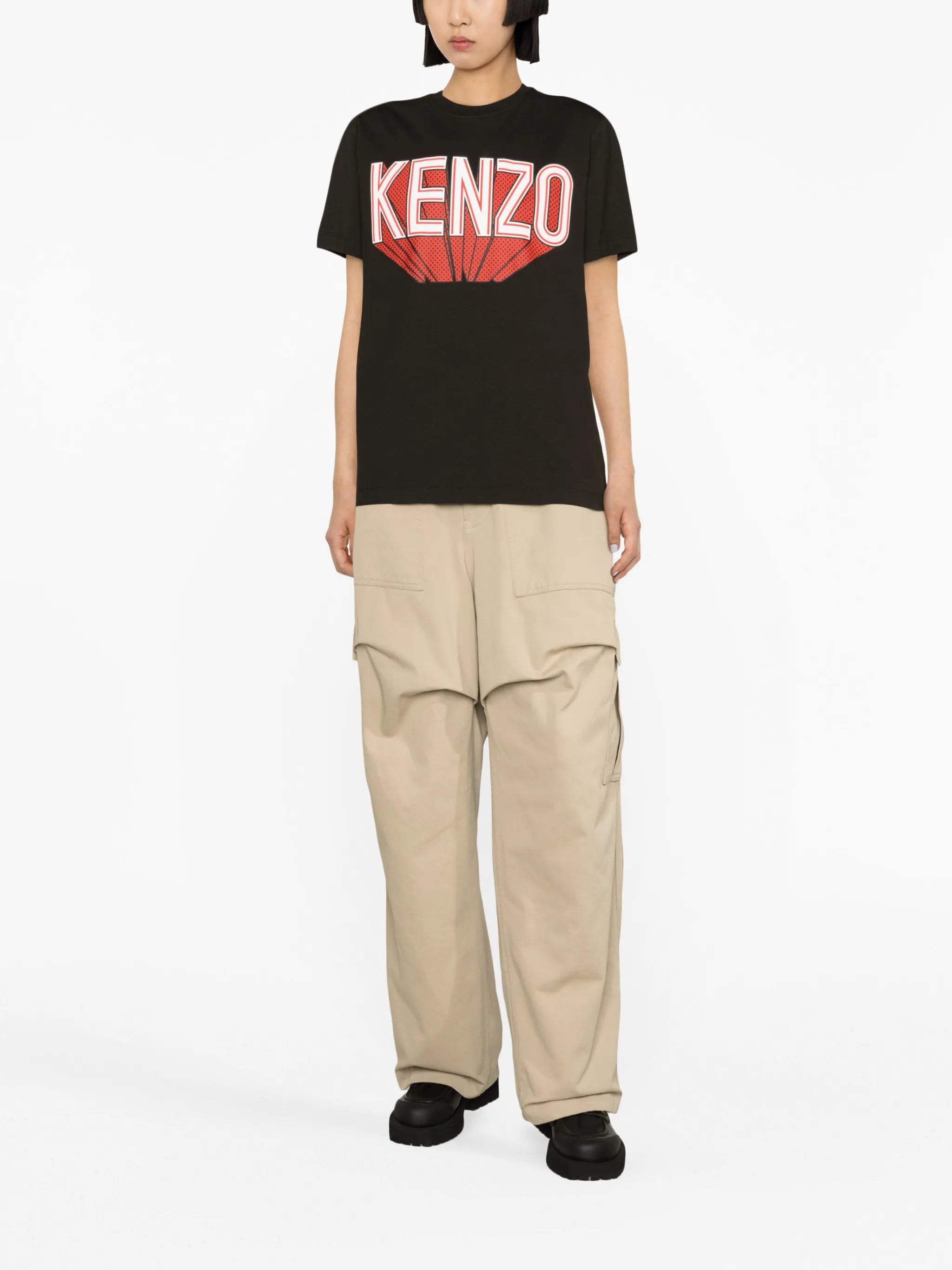 logo-print short-sleeve T-shirt