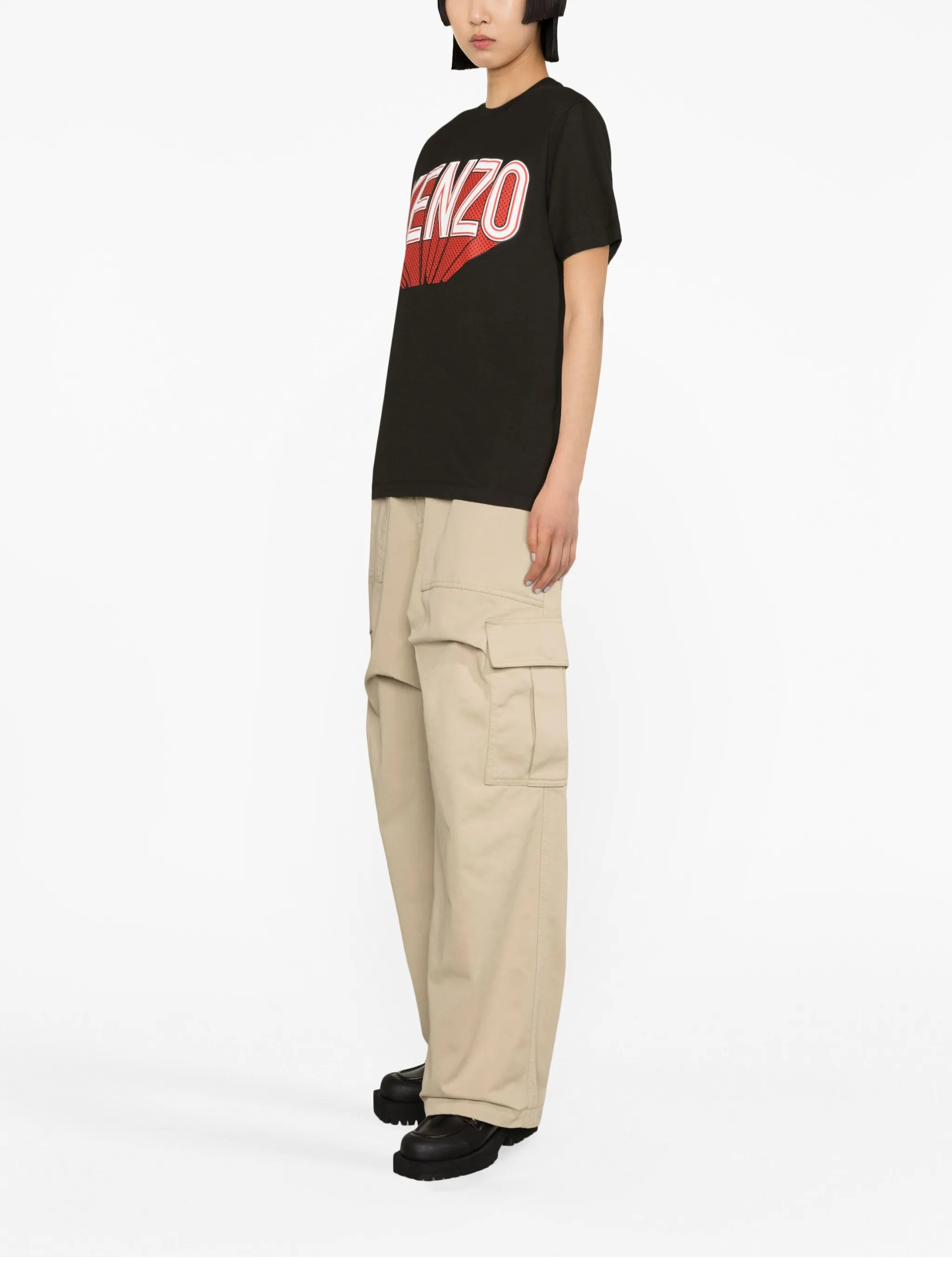 logo-print short-sleeve T-shirt