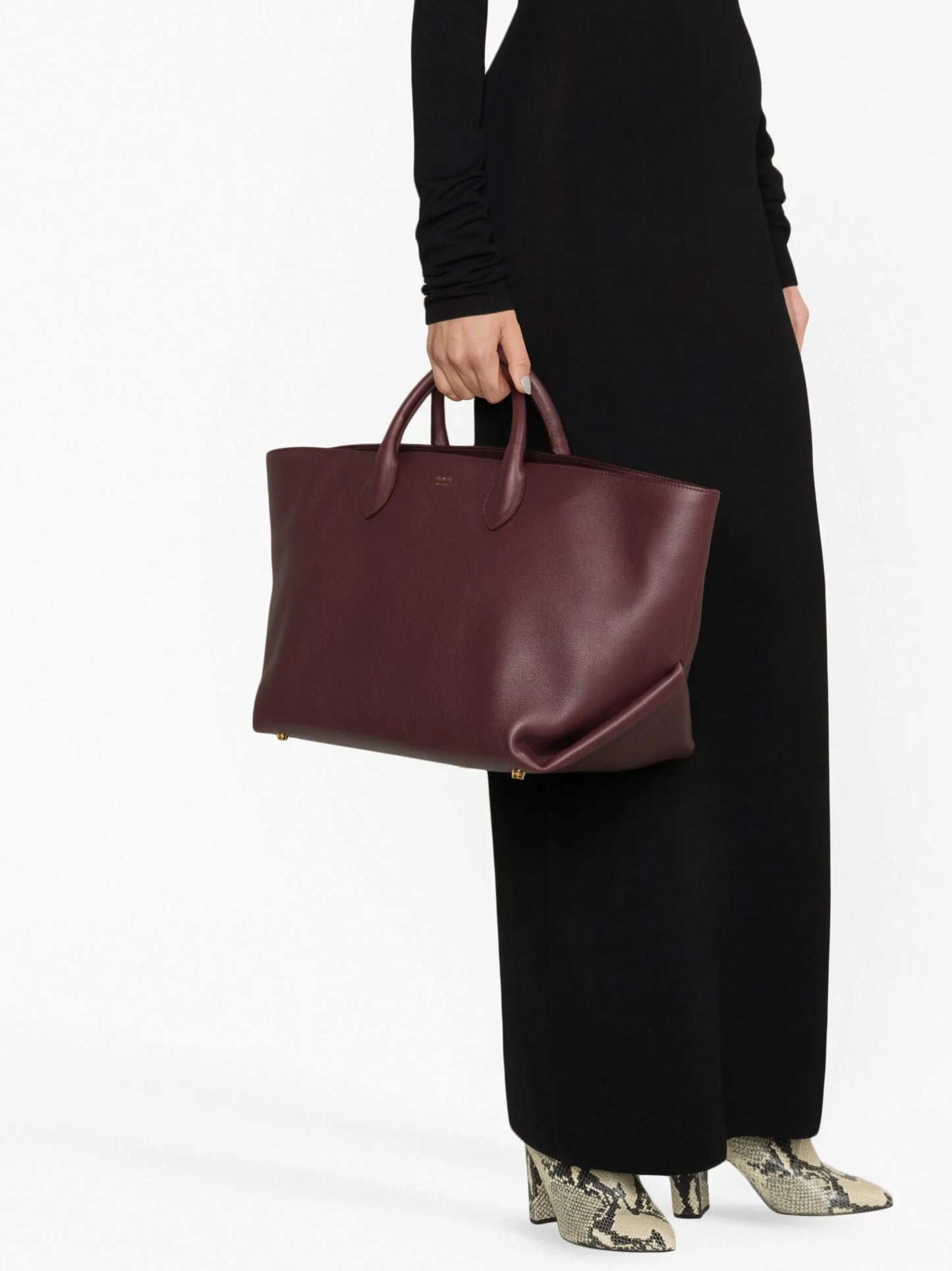 medium Amelia leather tote bag