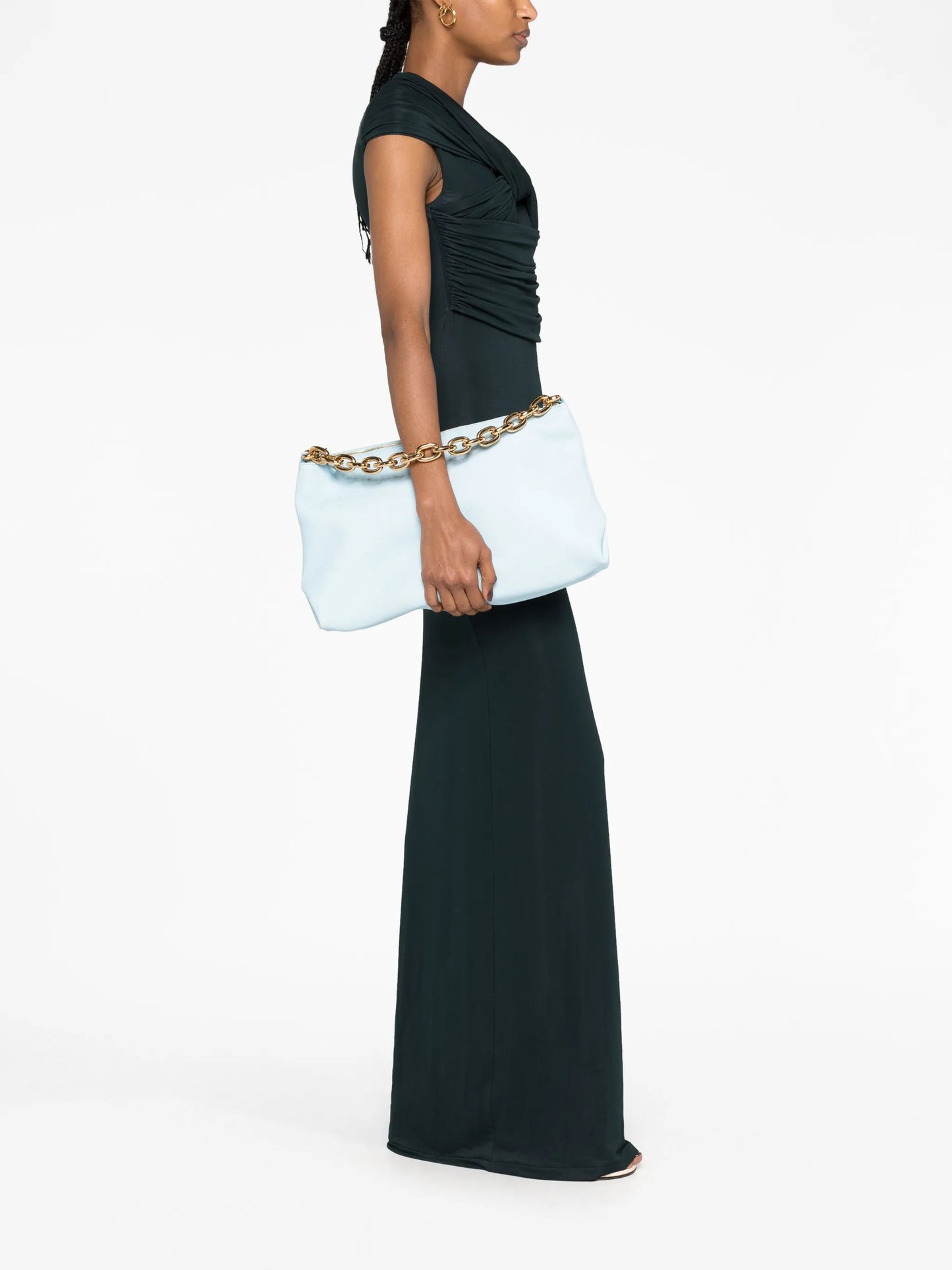 Clara chain-link tote bag